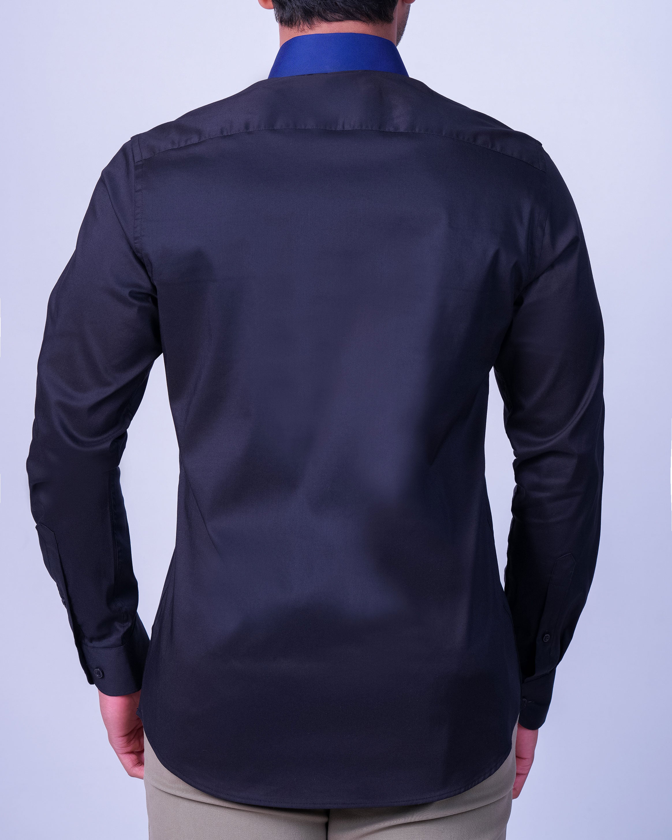 Emerald Casual Plain Slim Fit - Black