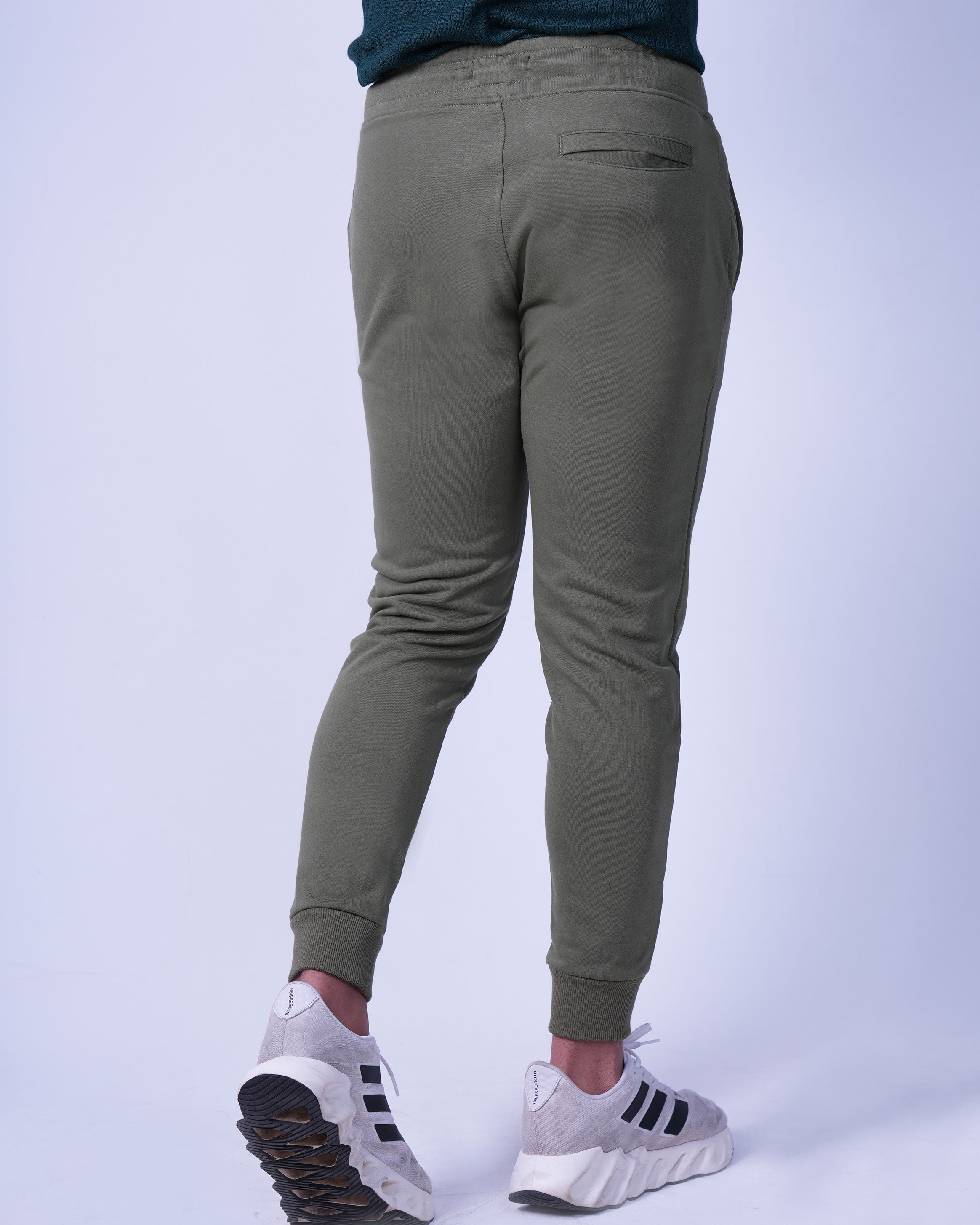 Emerald Jogger Plain Slim Fit - Olive