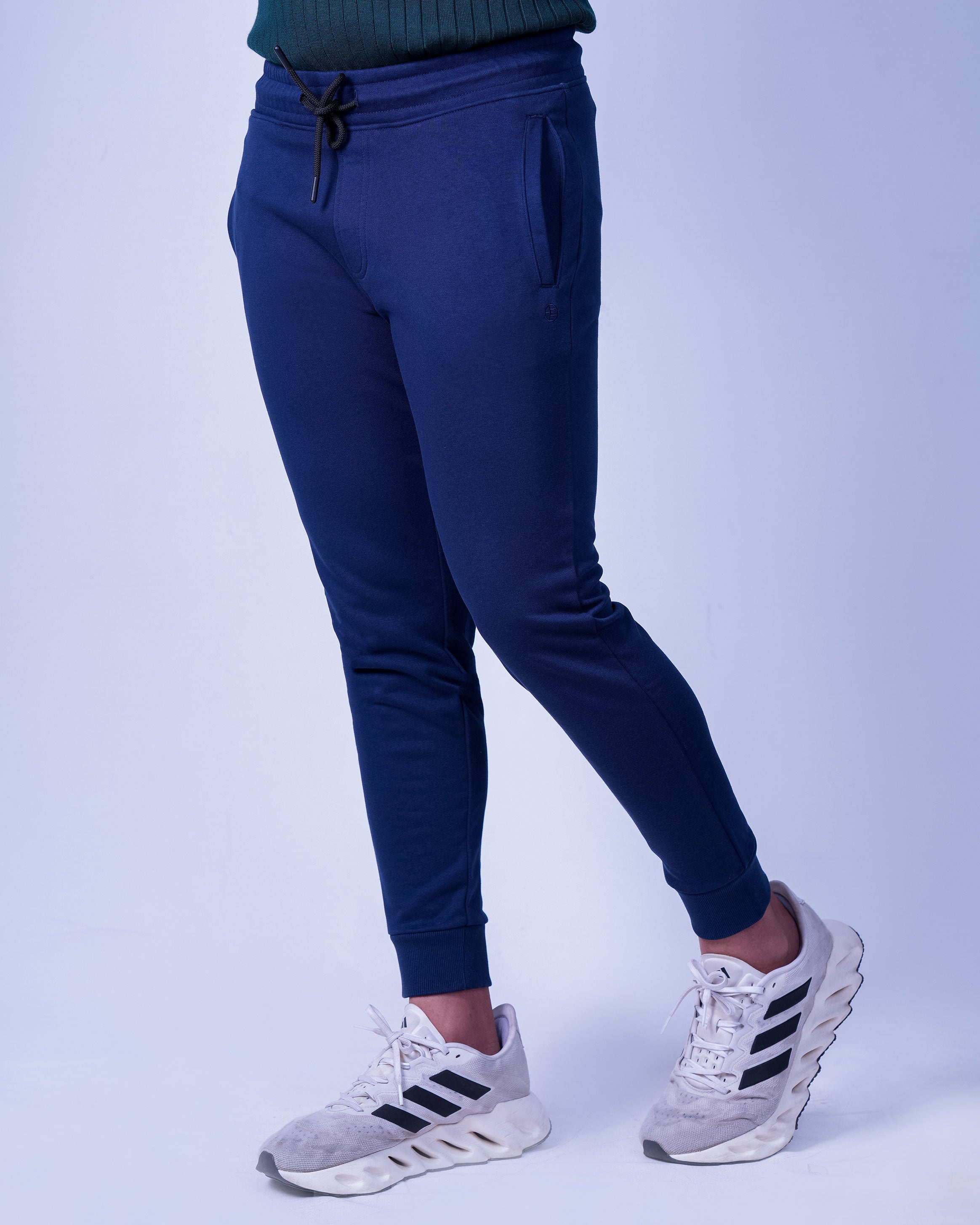 Emerald Jogger Plain Slim Fit - Navy