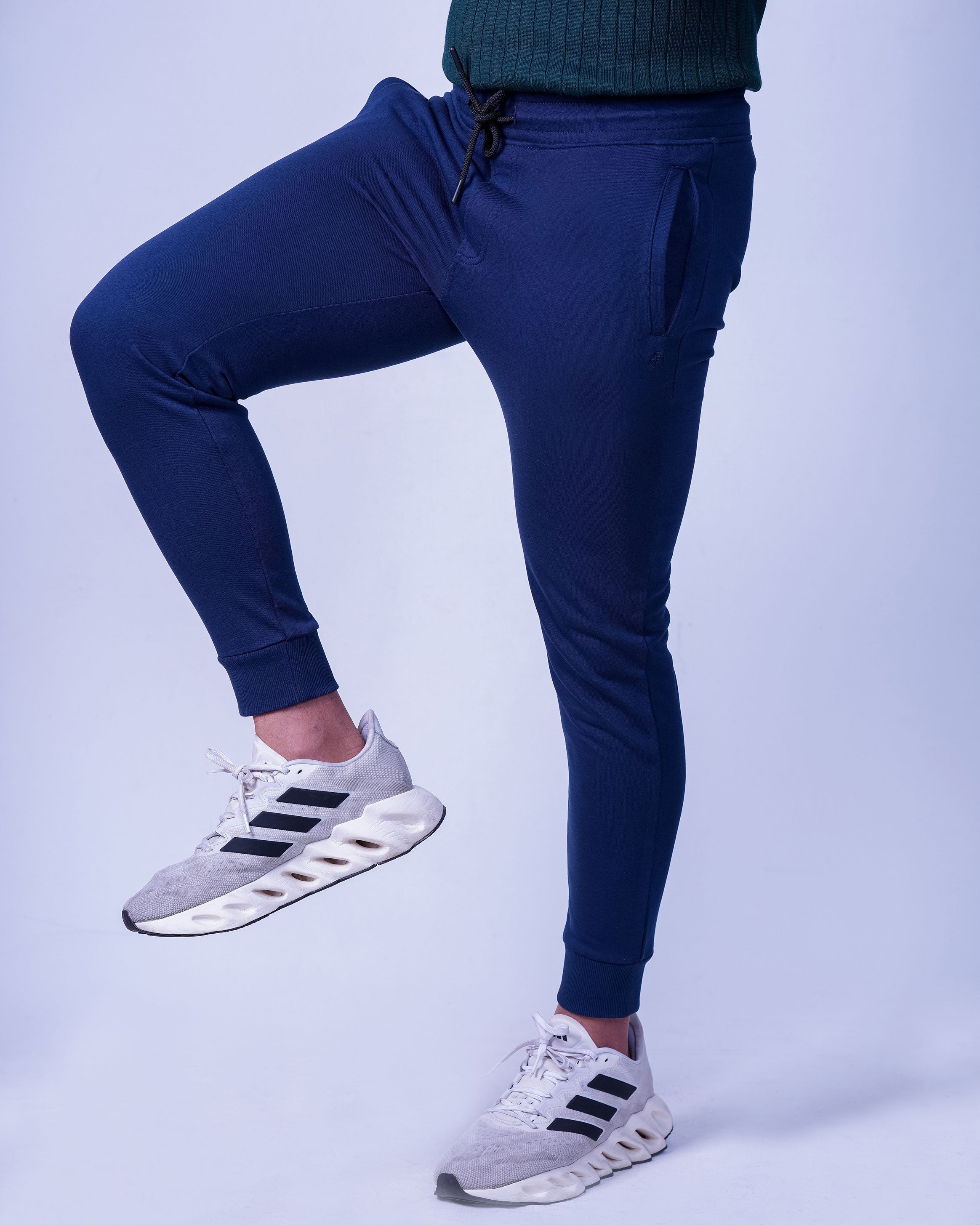 Emerald Jogger Plain Slim Fit - Navy