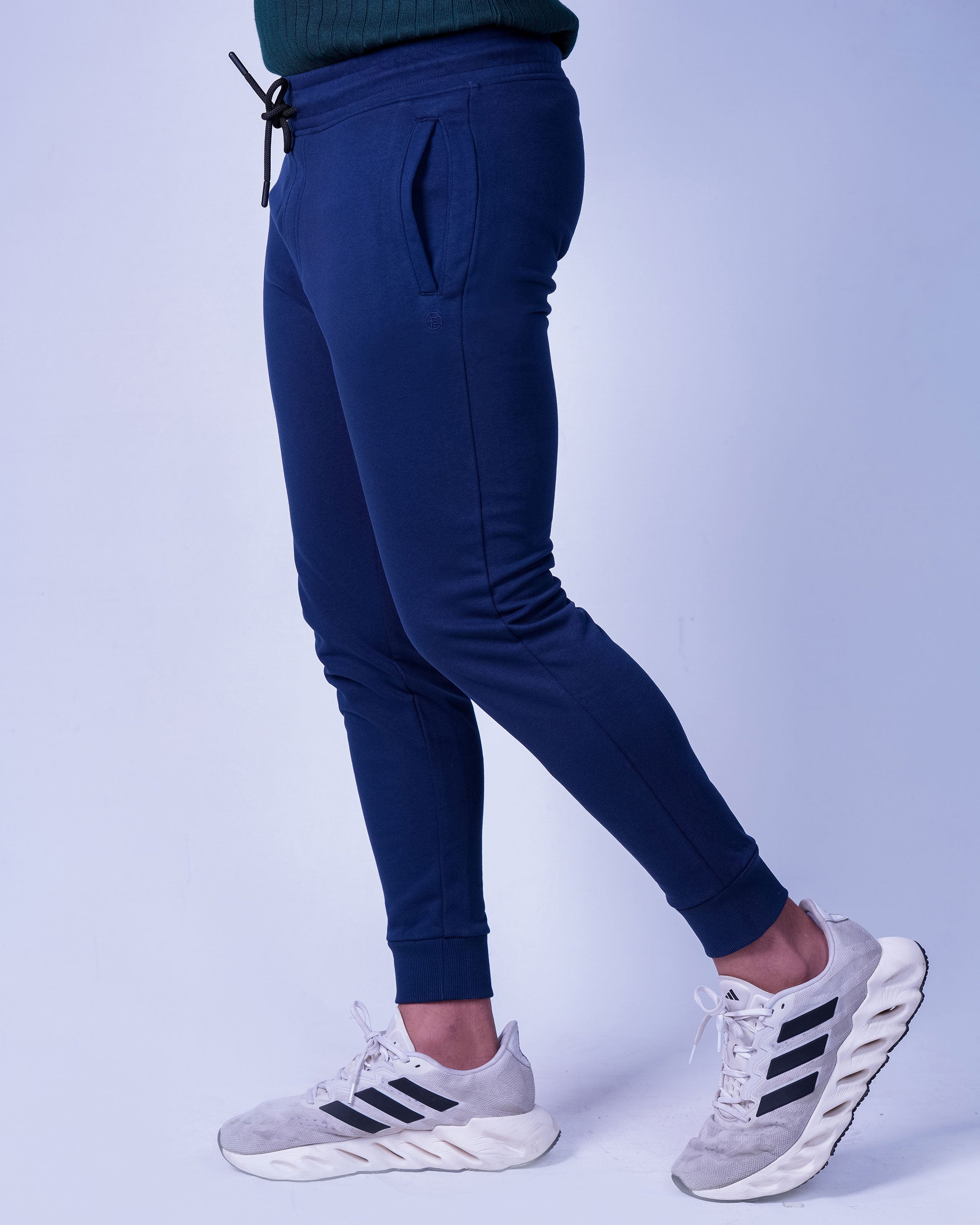 Emerald Jogger Plain Slim Fit - Navy