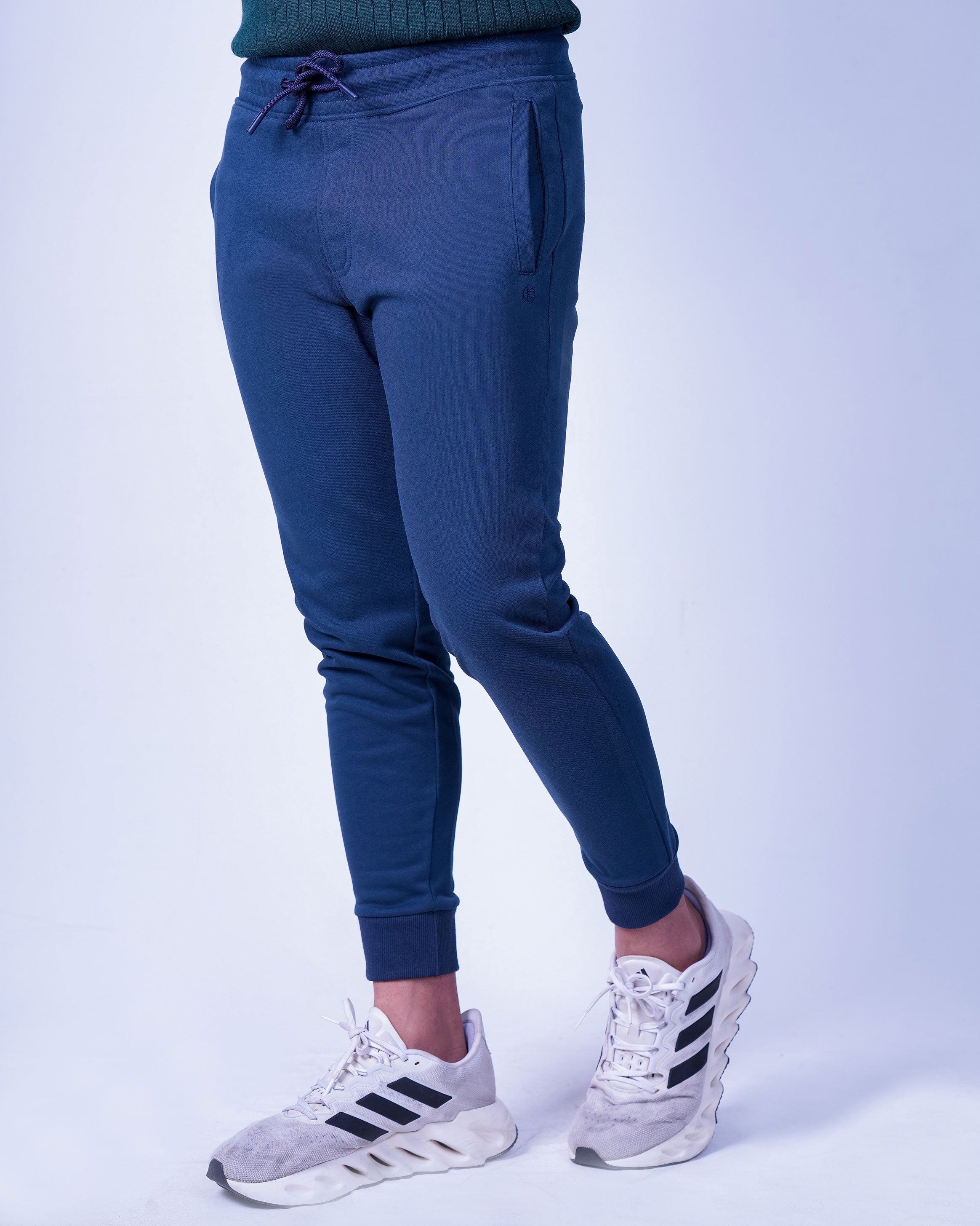 Emerald Jogger Plain Slim Fit - Dark Denim