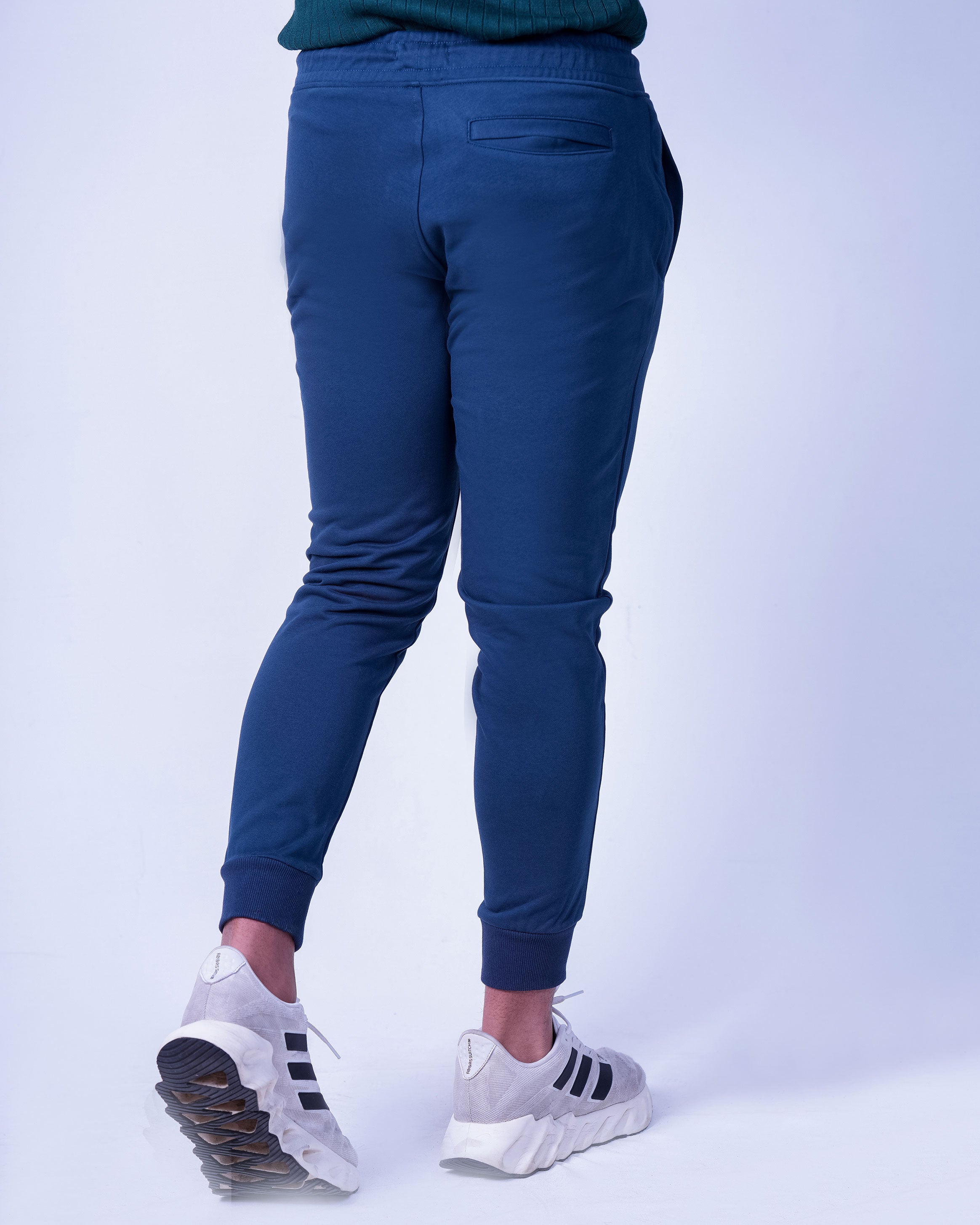 Emerald Jogger Plain Slim Fit - Dark Denim