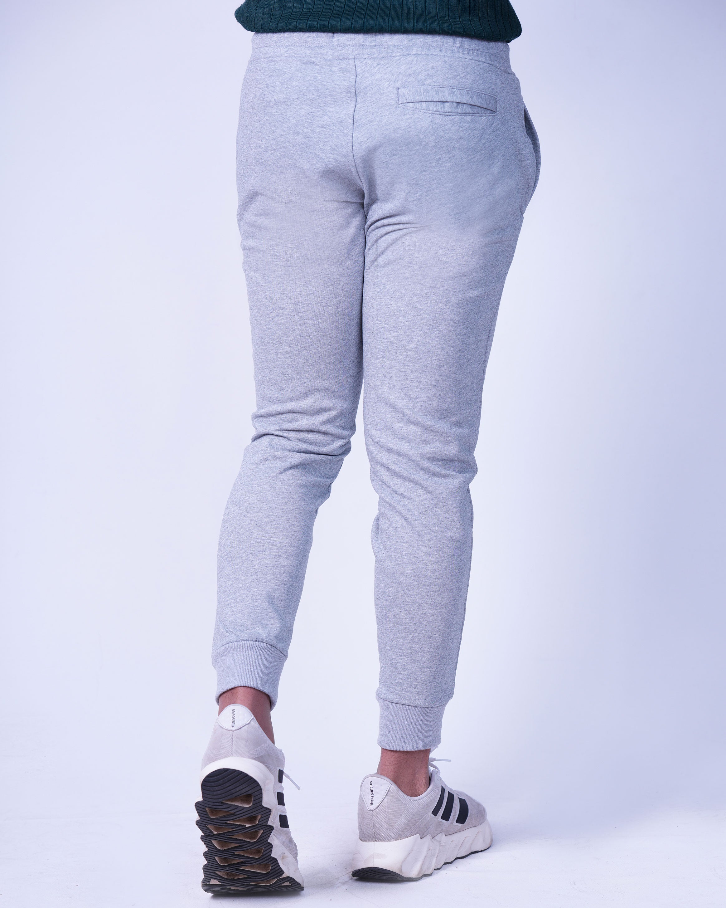 Emerald Jogger Plain Slim Fit - Steel Grey