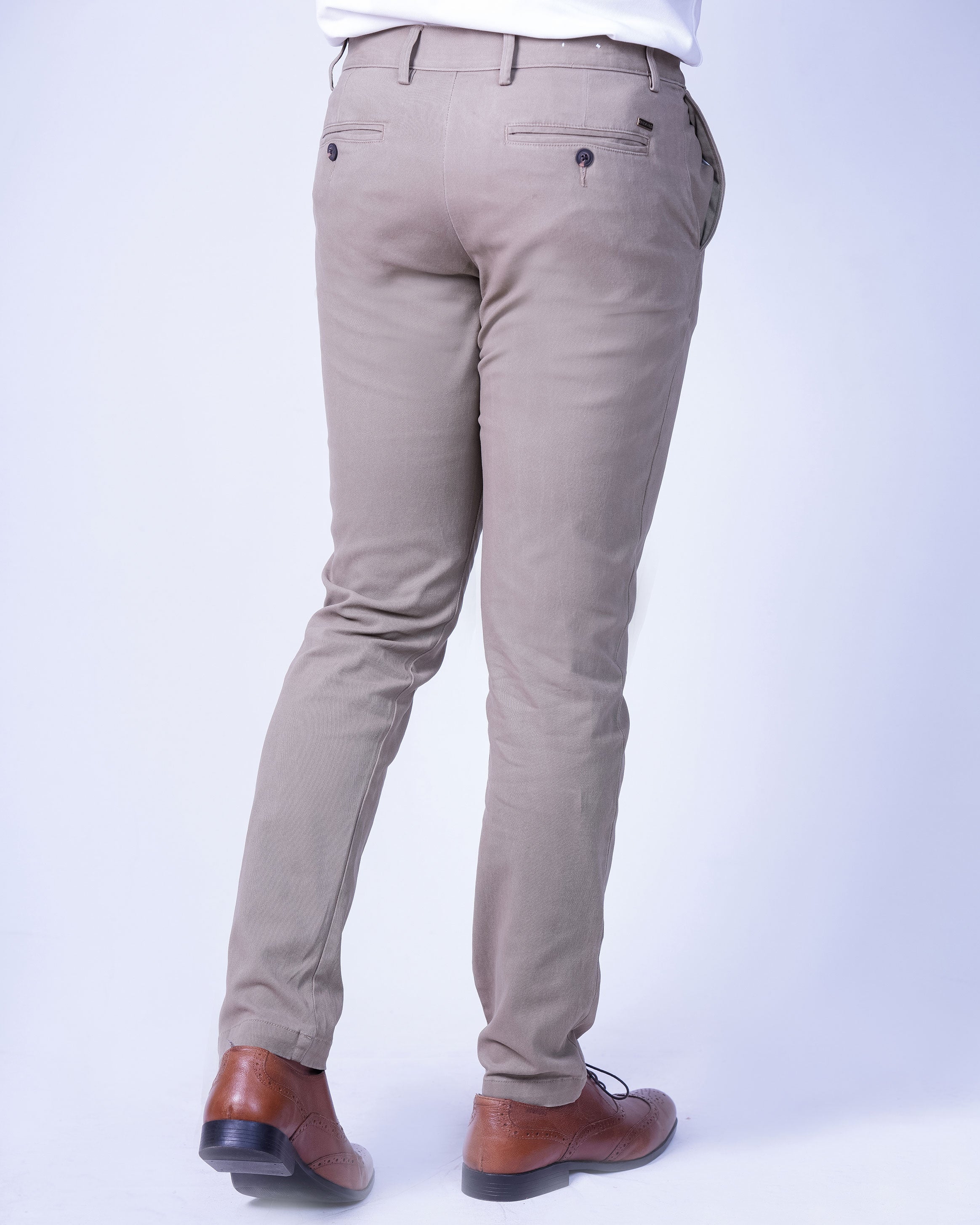 Emerald Chino Z - Brown Tannin