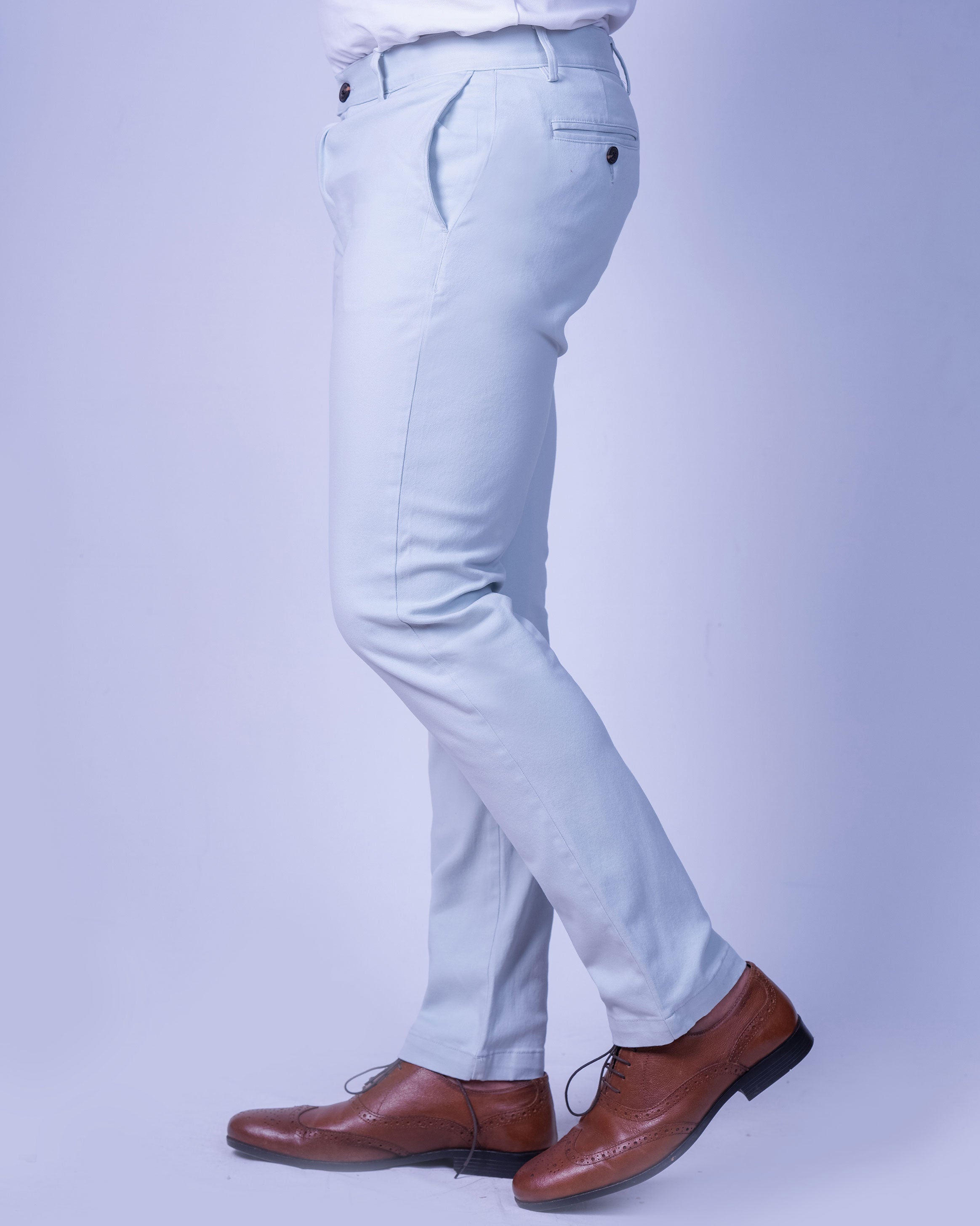 Emerald Chino Z - Dapple Grey