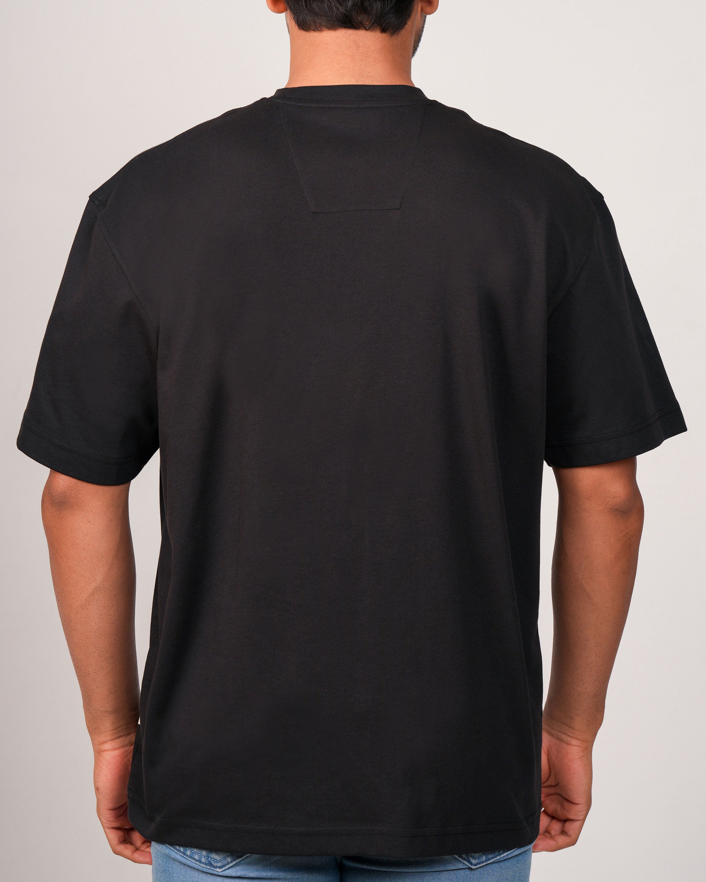 Emerald Oversized Crew Neck Tee-Licorice
