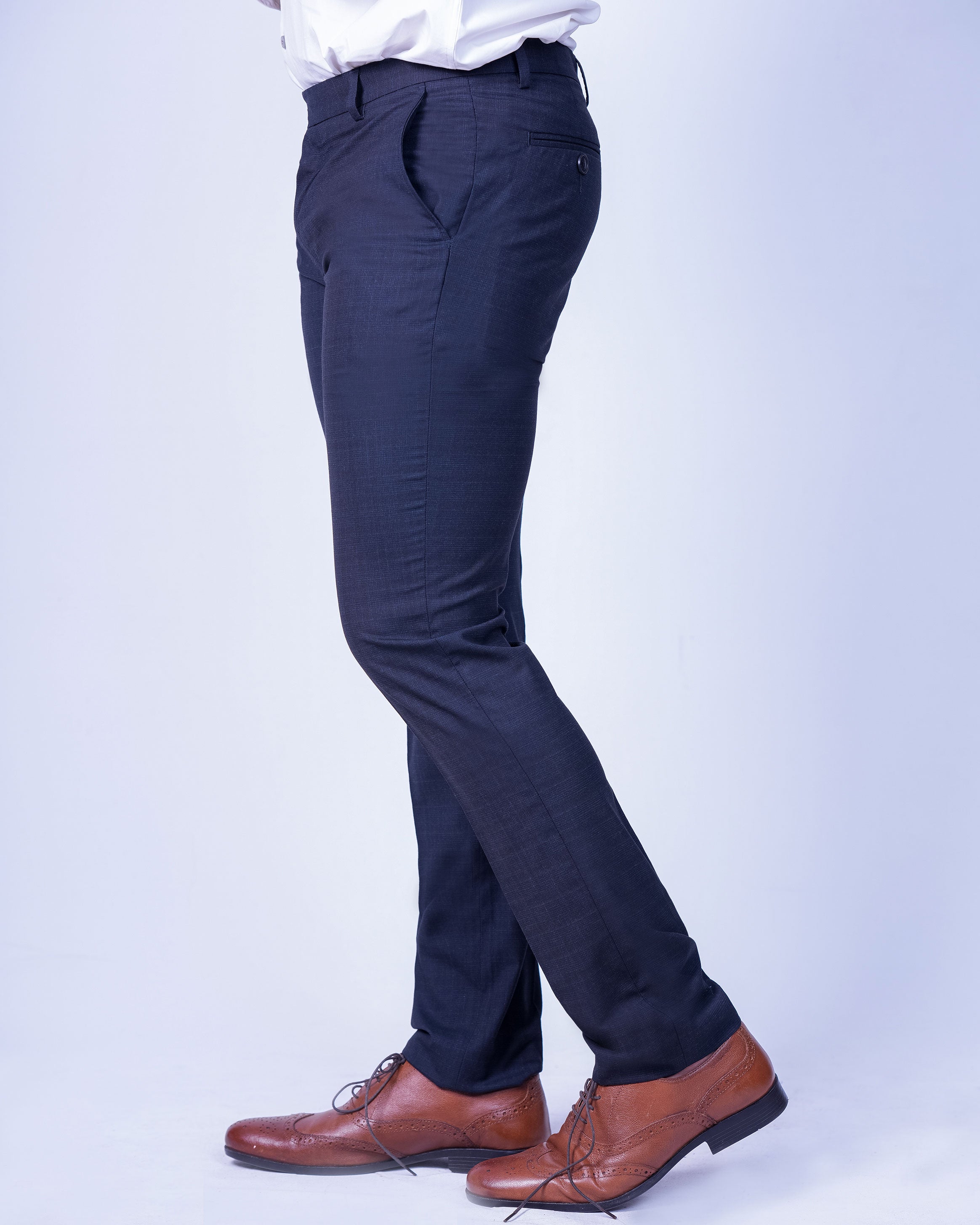 Emerald Formal Trouser Ultra Slim Fit-Black Inck
