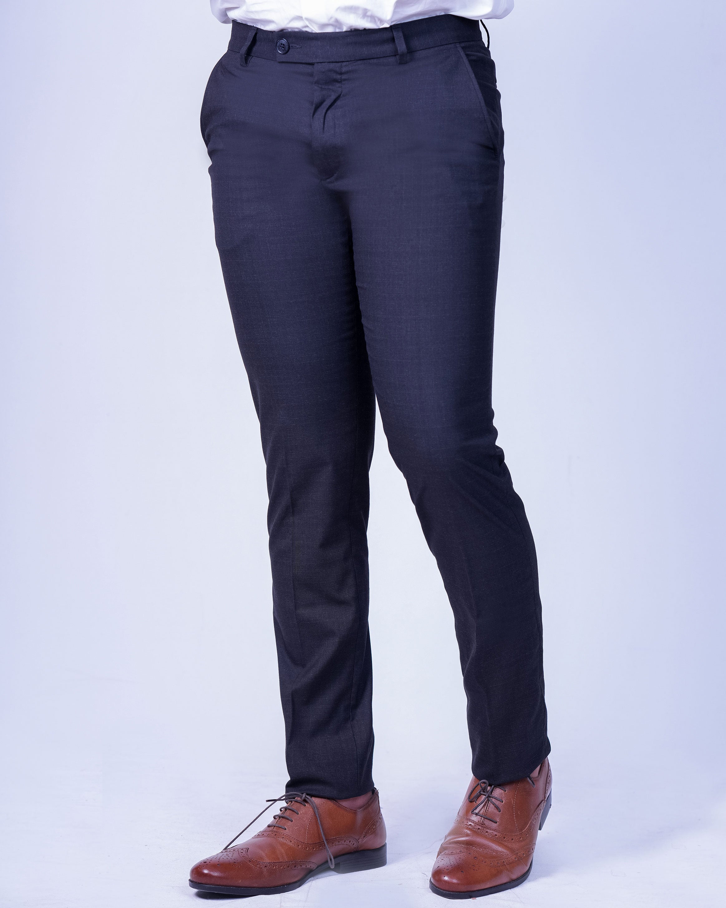 Emerald Formal Trouser Ultra Slim Fit-Brown