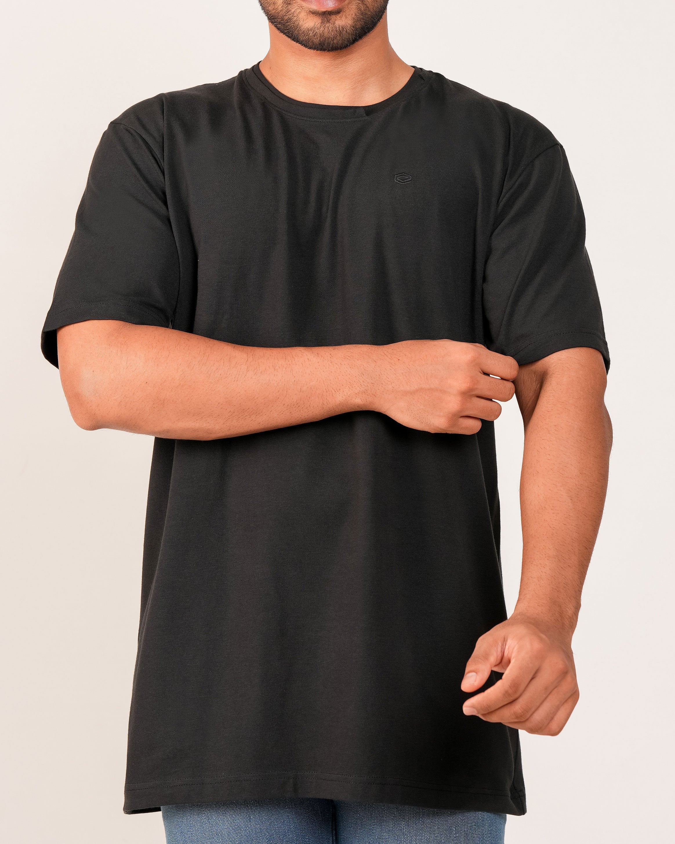 Emerald Oversized Crew Neck Tee - Nice Iron