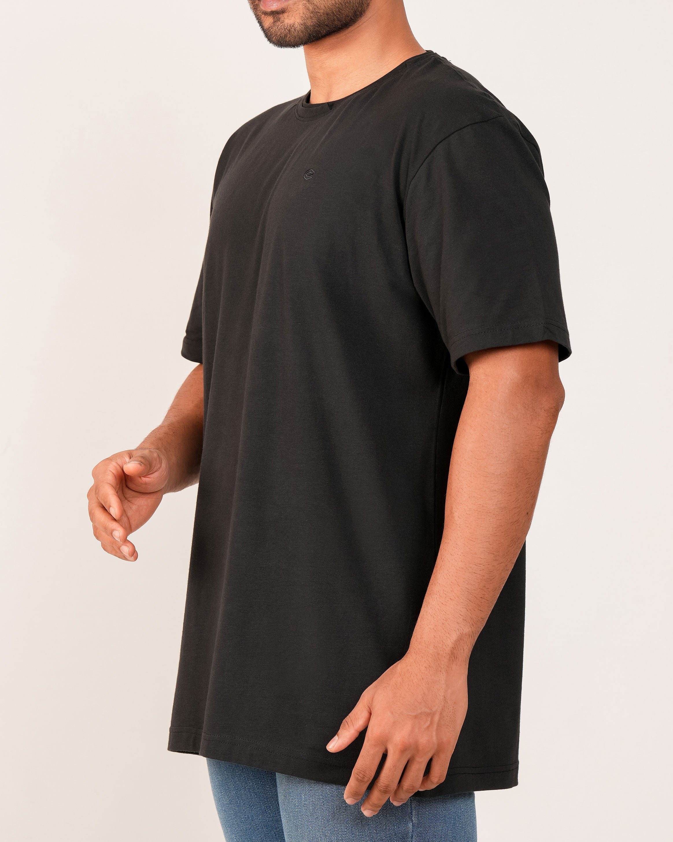 Emerald Oversized Crew Neck Tee - Nice Iron