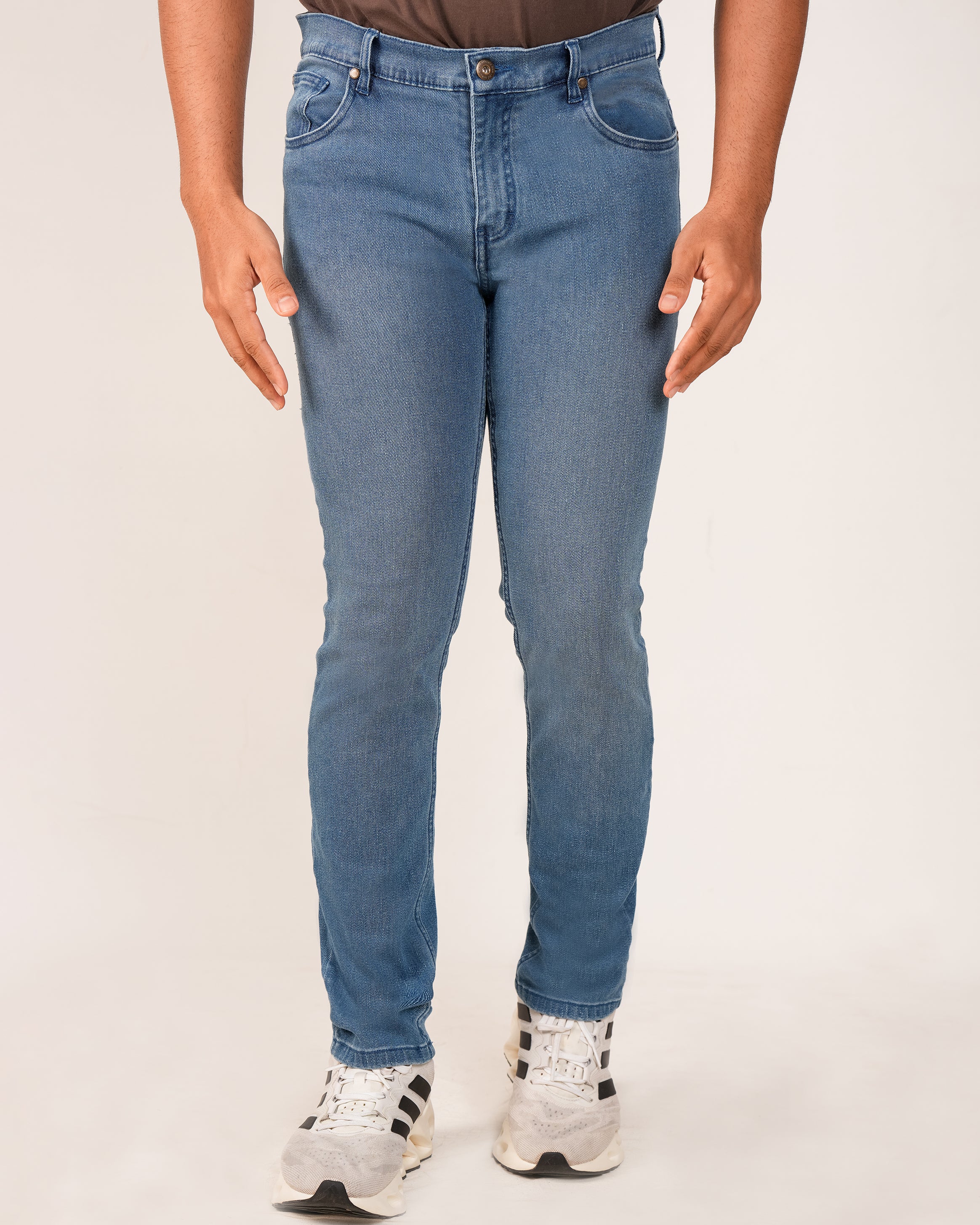 Emerald Denim Rinse Wash Slim Fit-Astral Aura