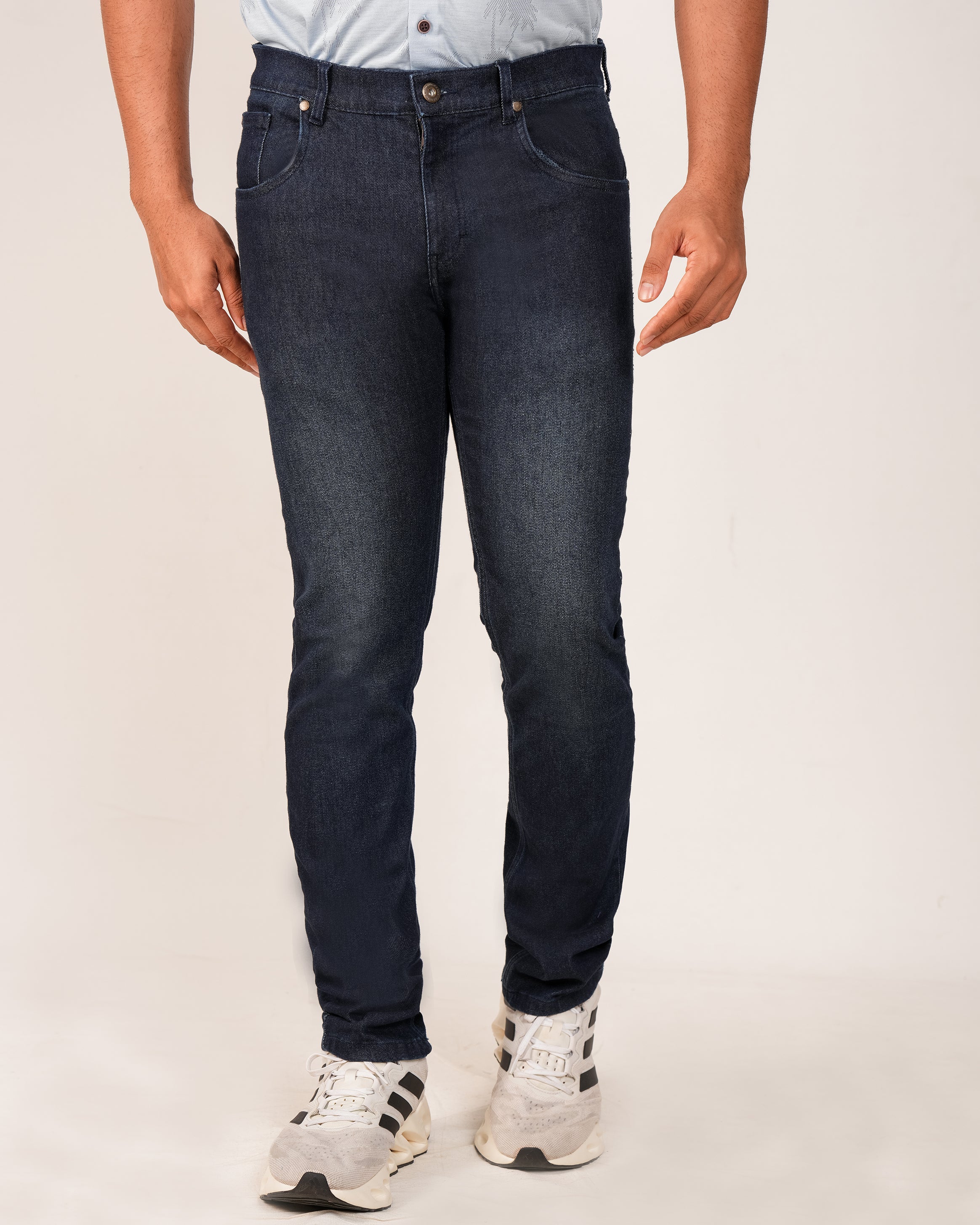 Emerald Denim Dark Wash Slim Fit-Navy