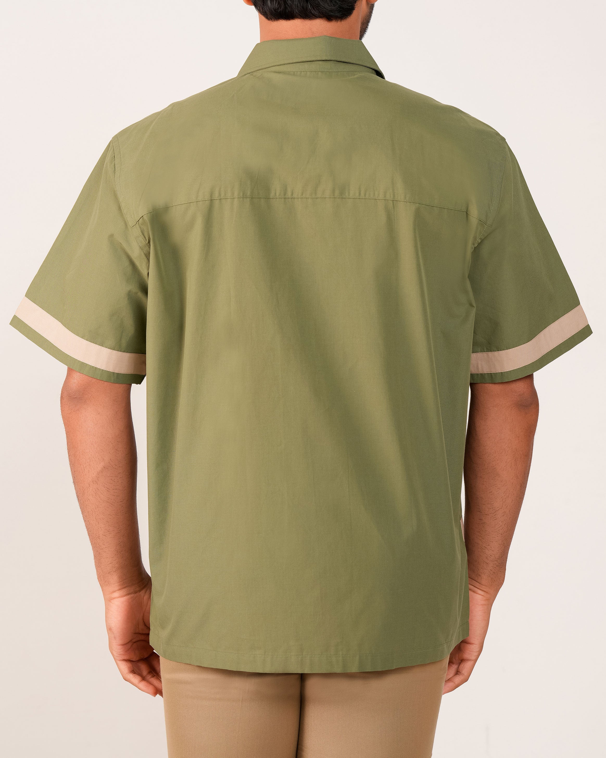 Emerald Casual Oversized Shirt - Green