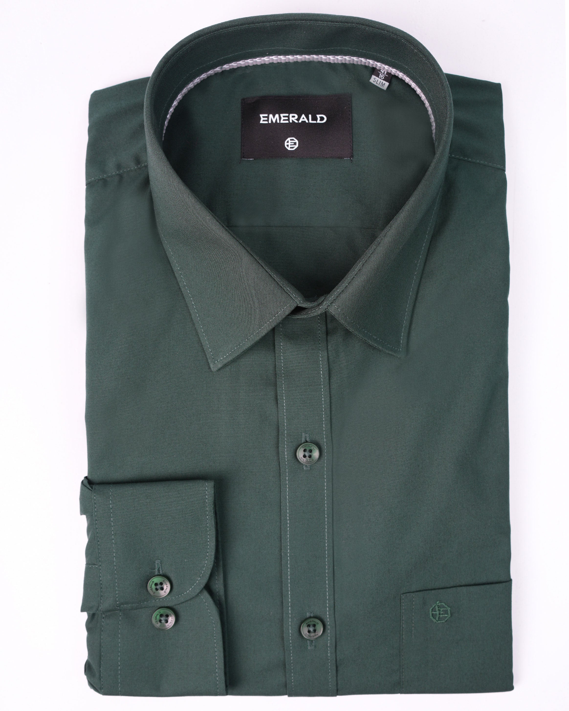 Emerald Formal Core Plain Slim Fit - Deep Teal