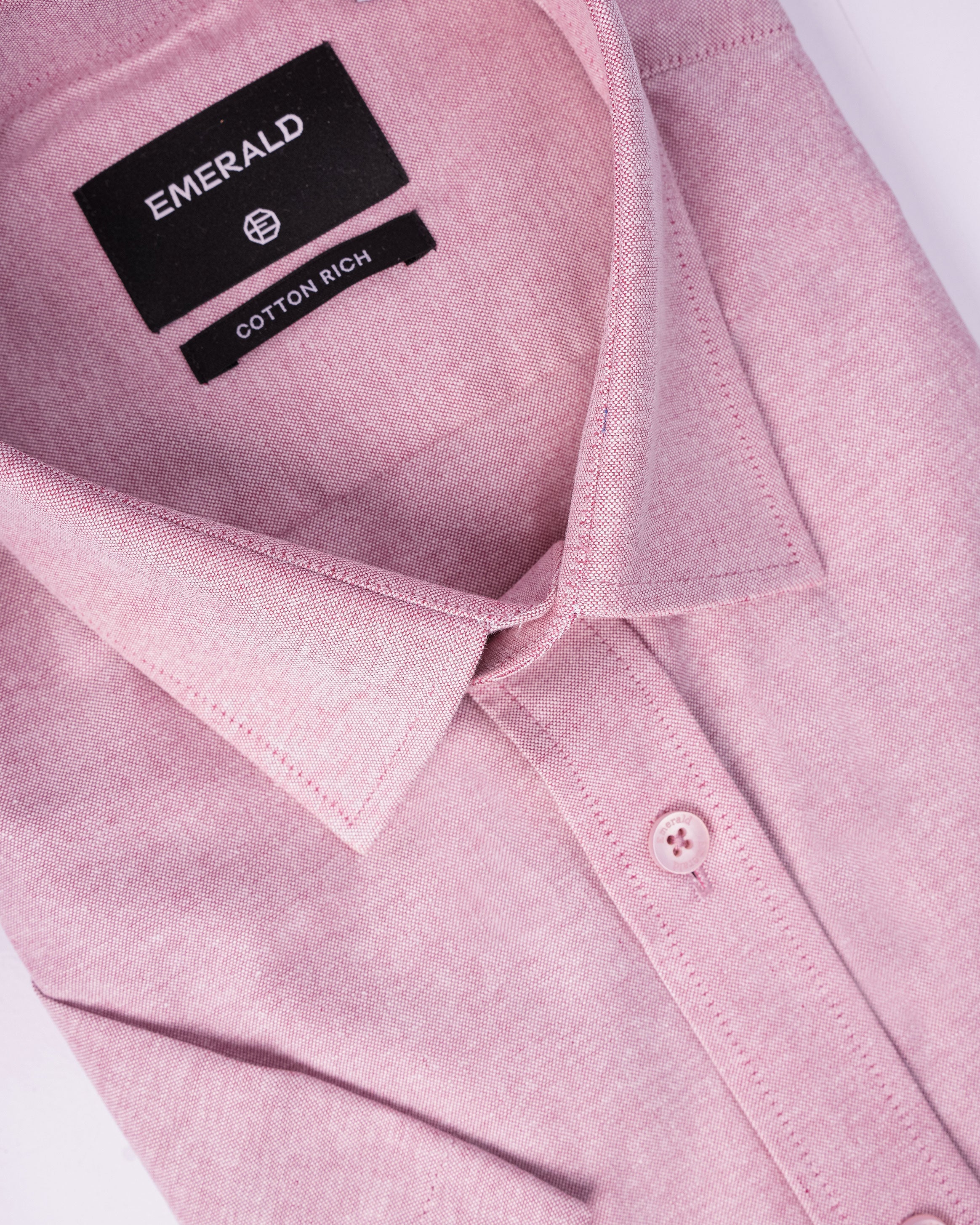 Emerald Formal Oxford Regular Fit - Garnet