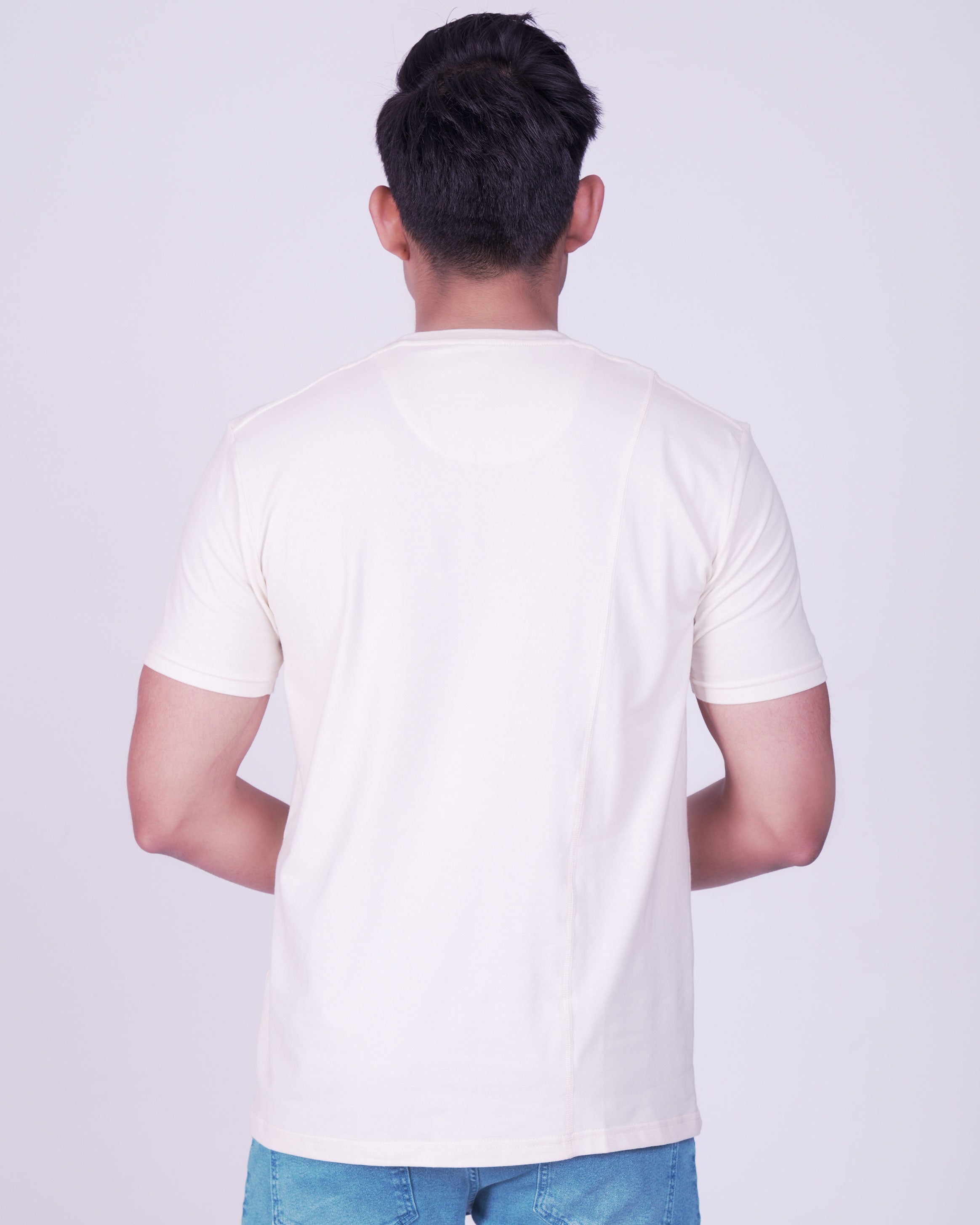 Emerald Crew Neck Slim Fit-Lemon Chrome