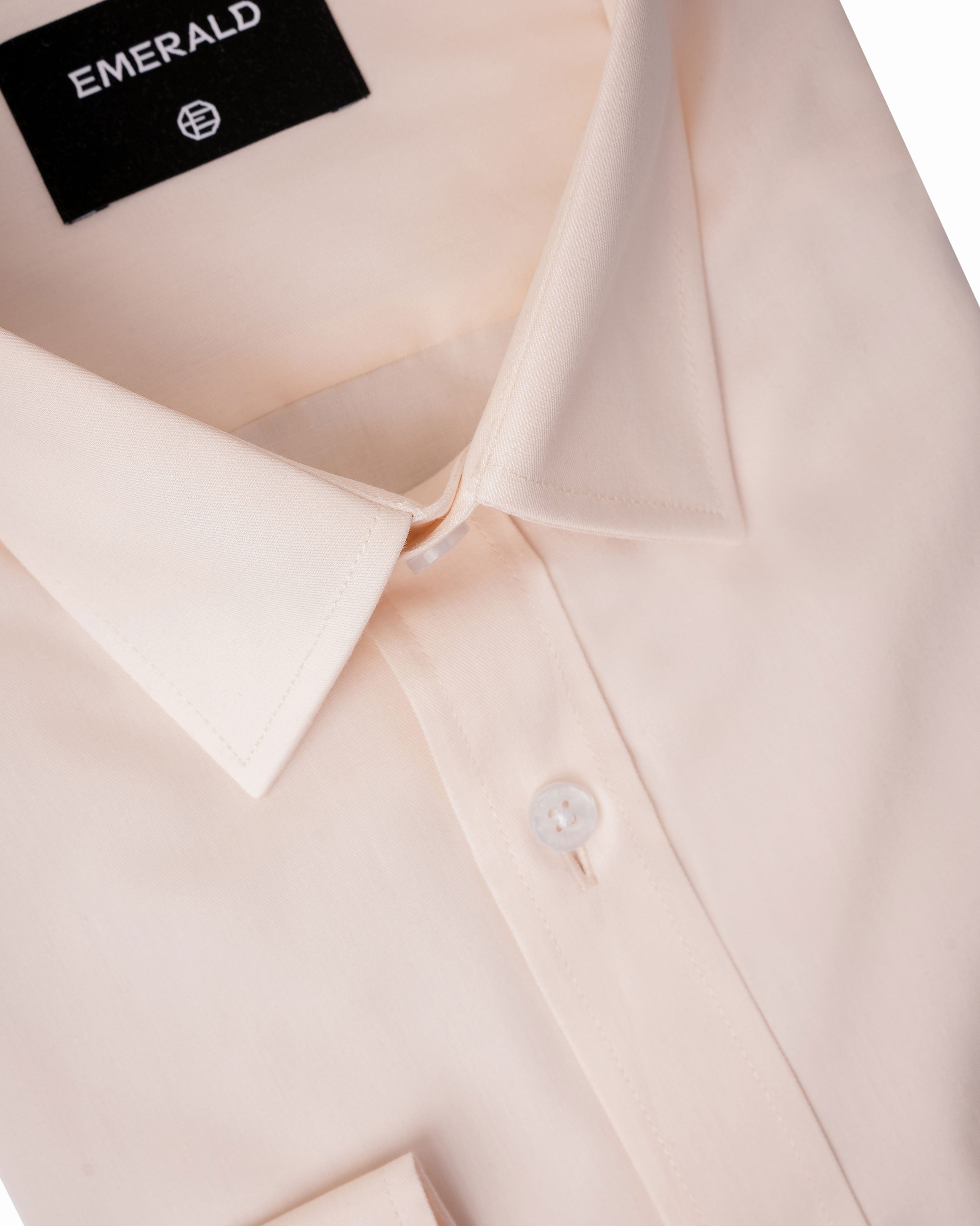 Emerald Formal Plain Regular Fit - Vanilla