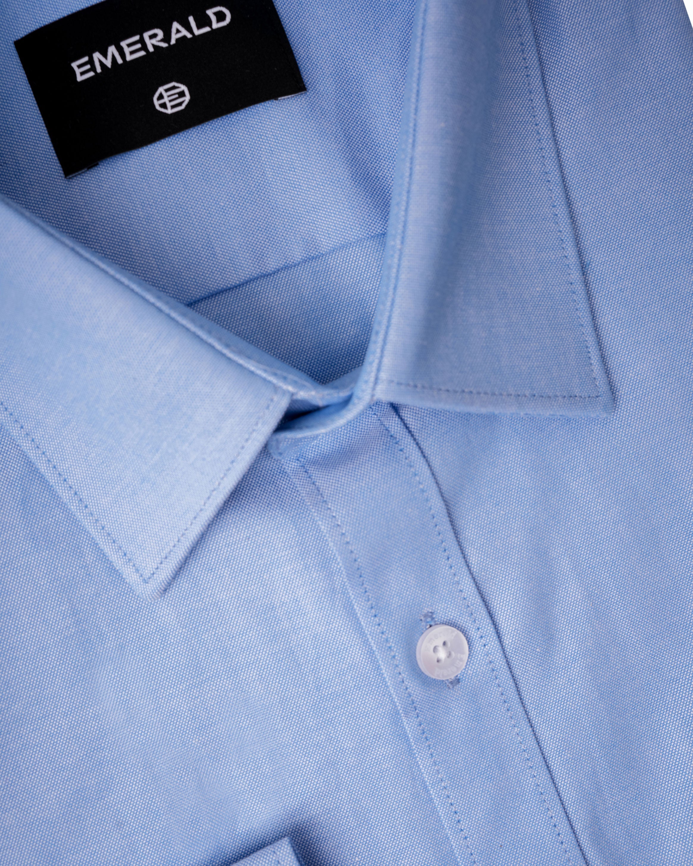 Emerald Formal Plain Slim Fit - Blue