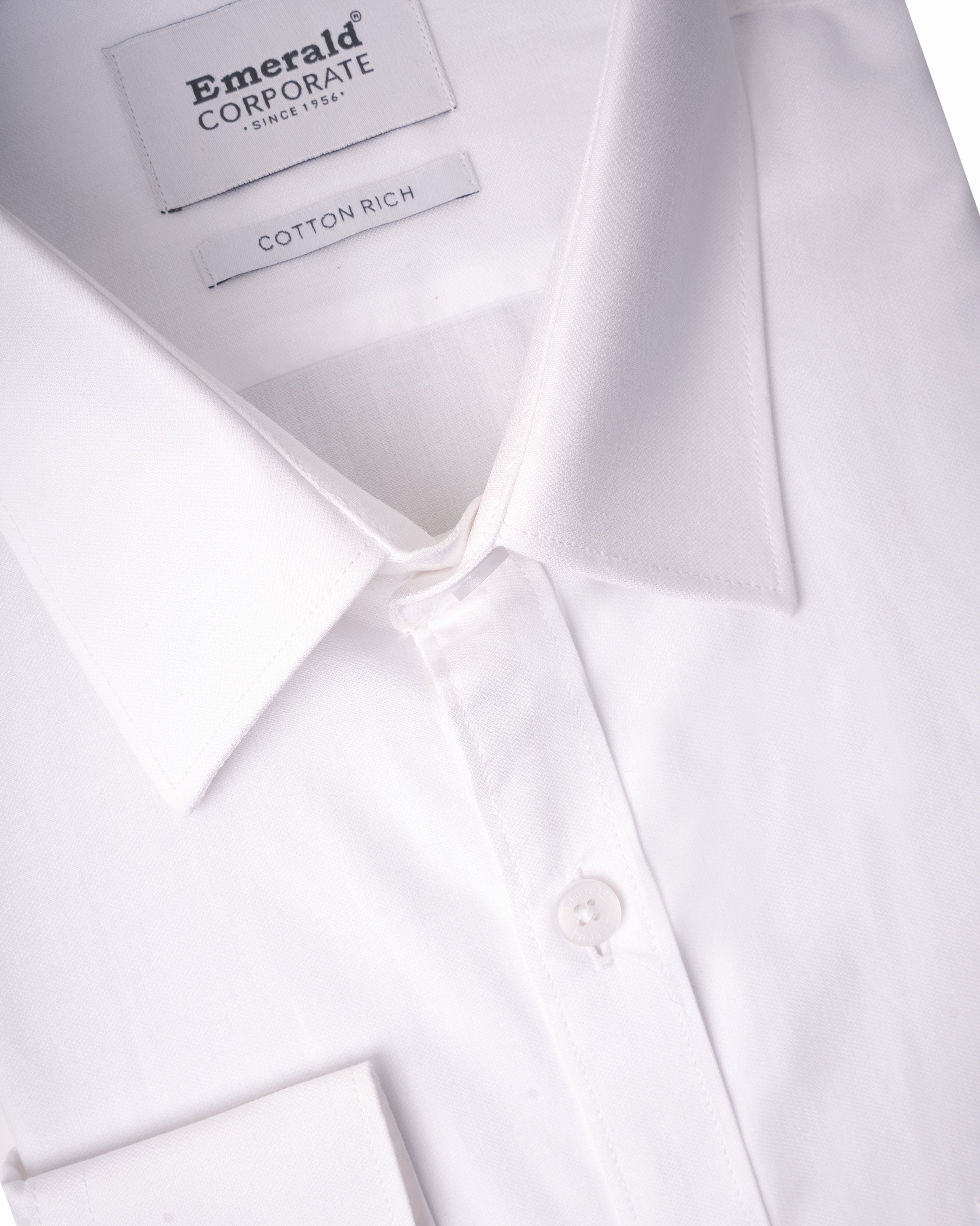 Emerald Corporate Dobby Slim Fit - Vapous Gray