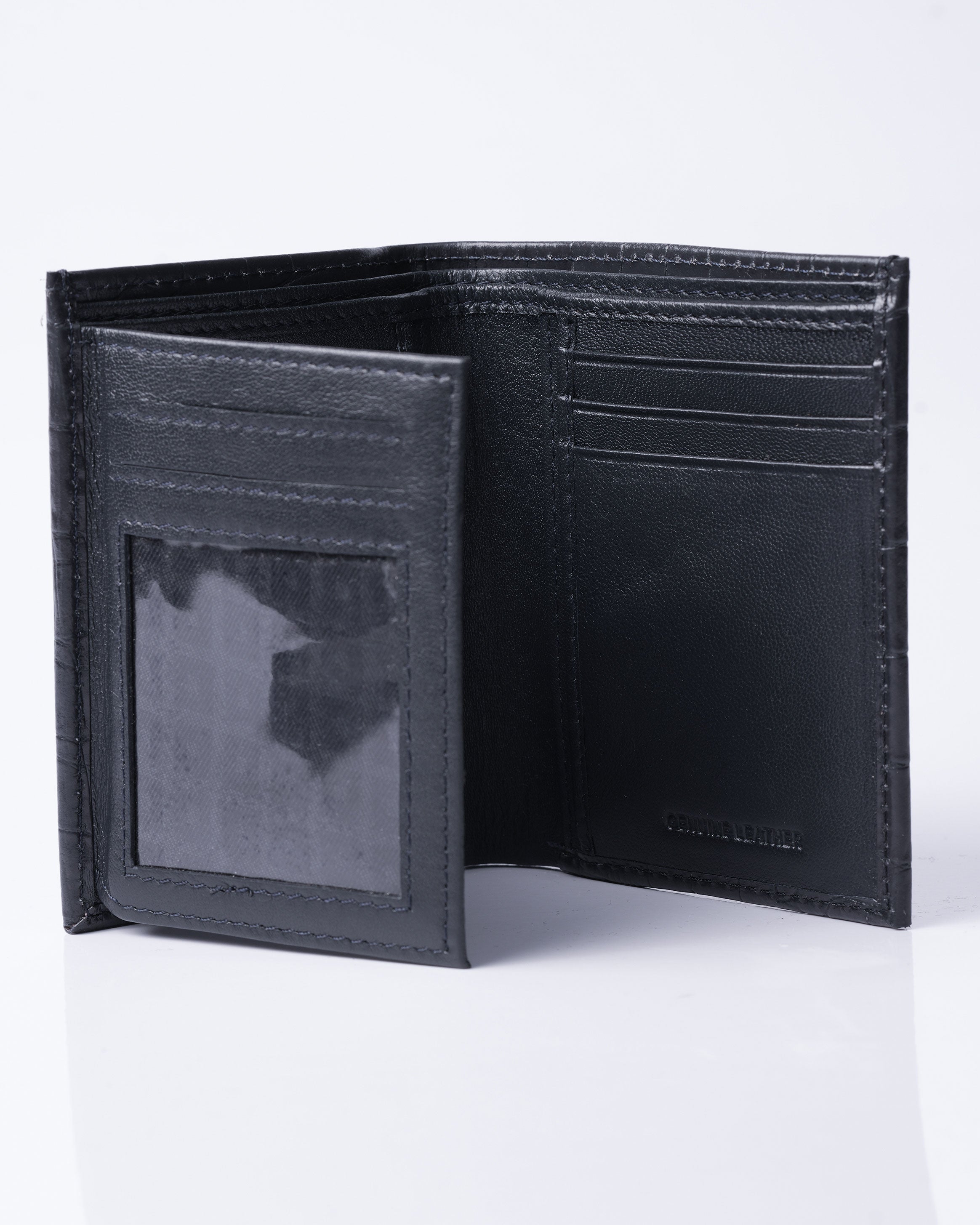 Emerald BI-Fold Wallet- Dark Blue