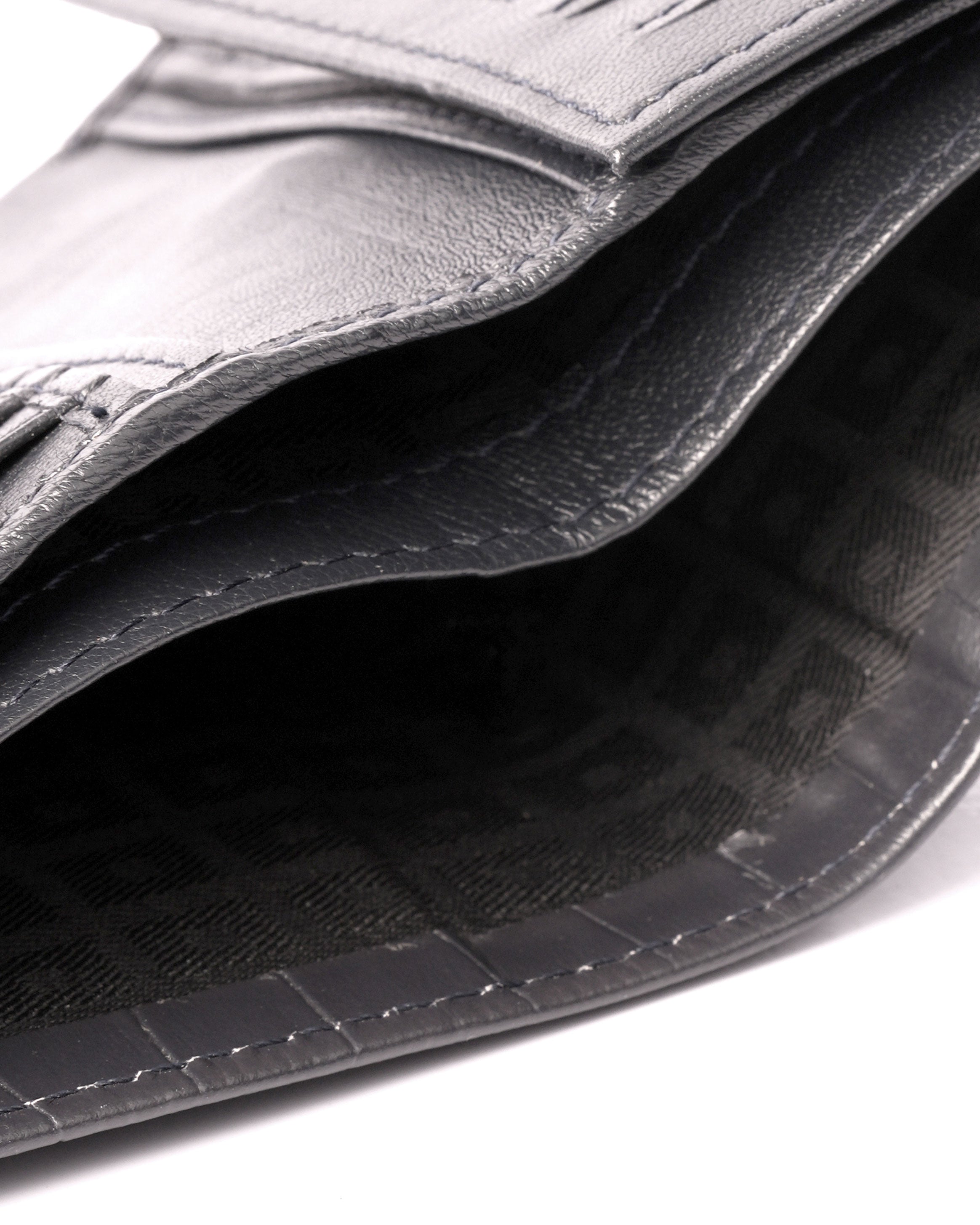 Emerald BI-Fold Wallet- Dark Blue
