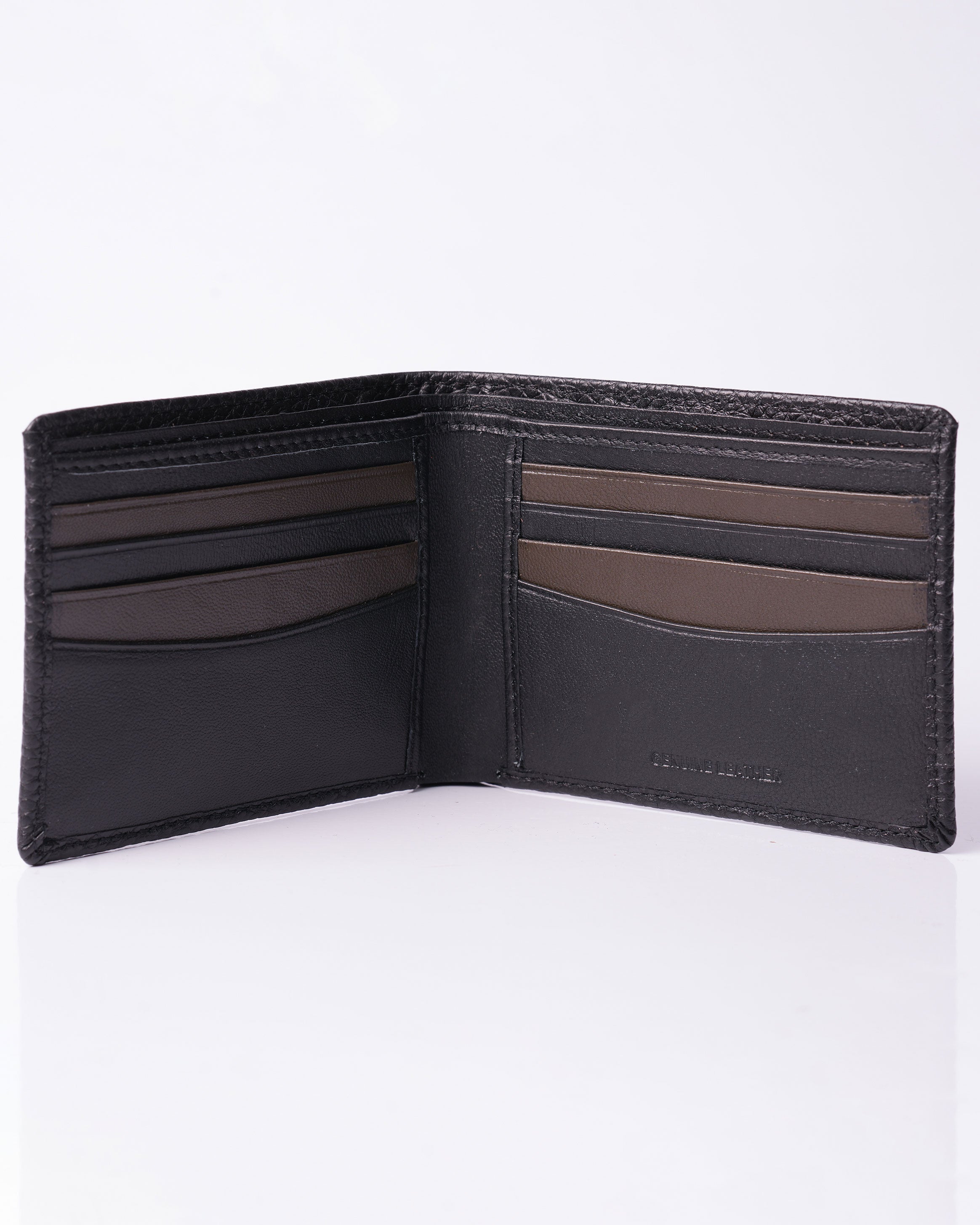 Emerald BI-Fold Wallet- Black
