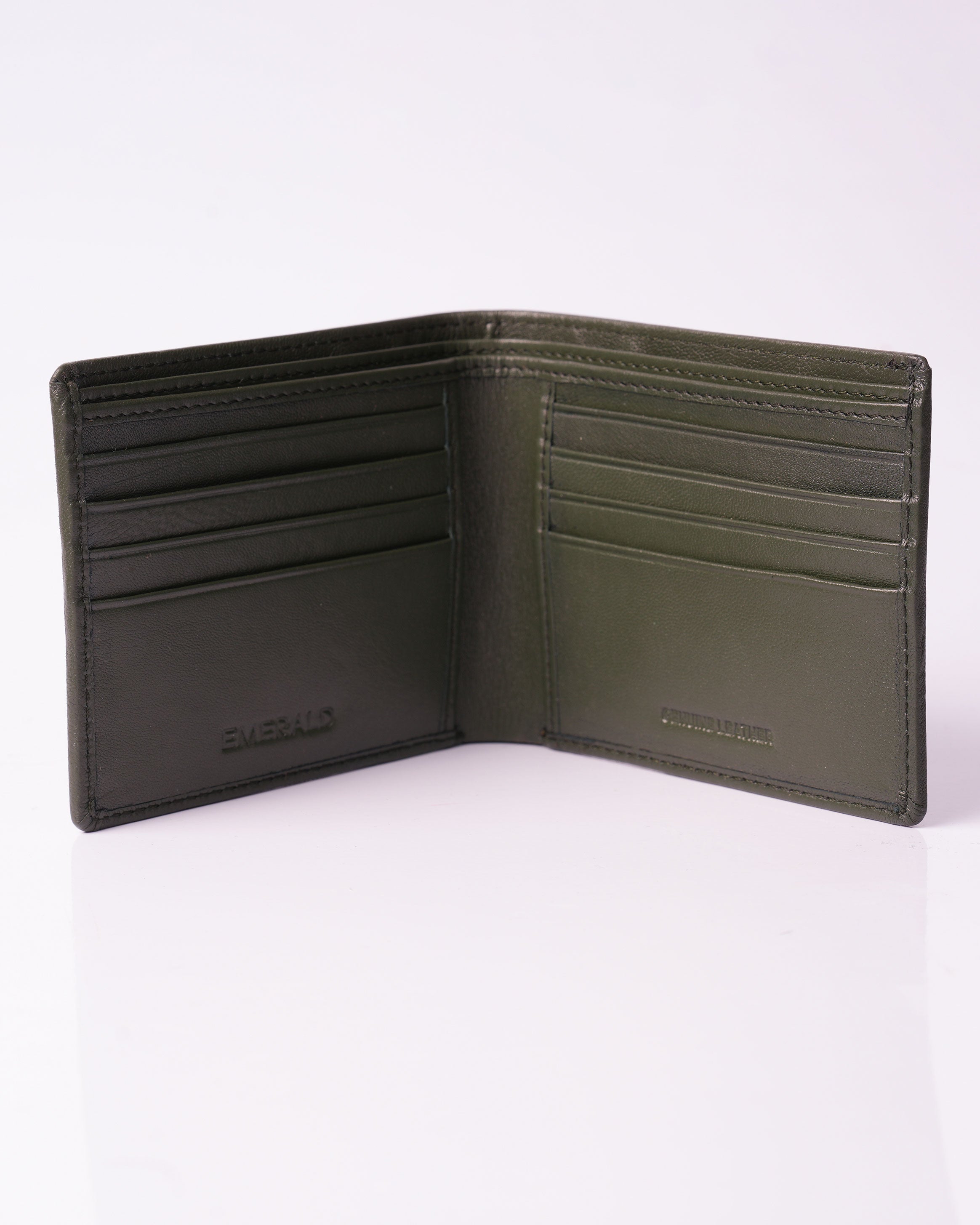 Emerald BI-Fold Wallet-Green
