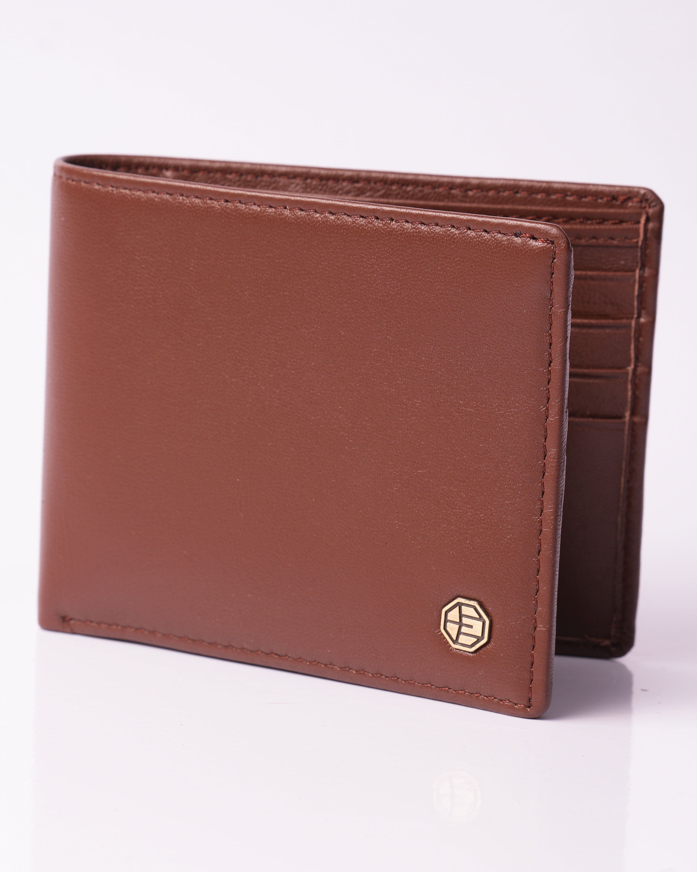 Emerald BI-Fold Wallet-Coffee