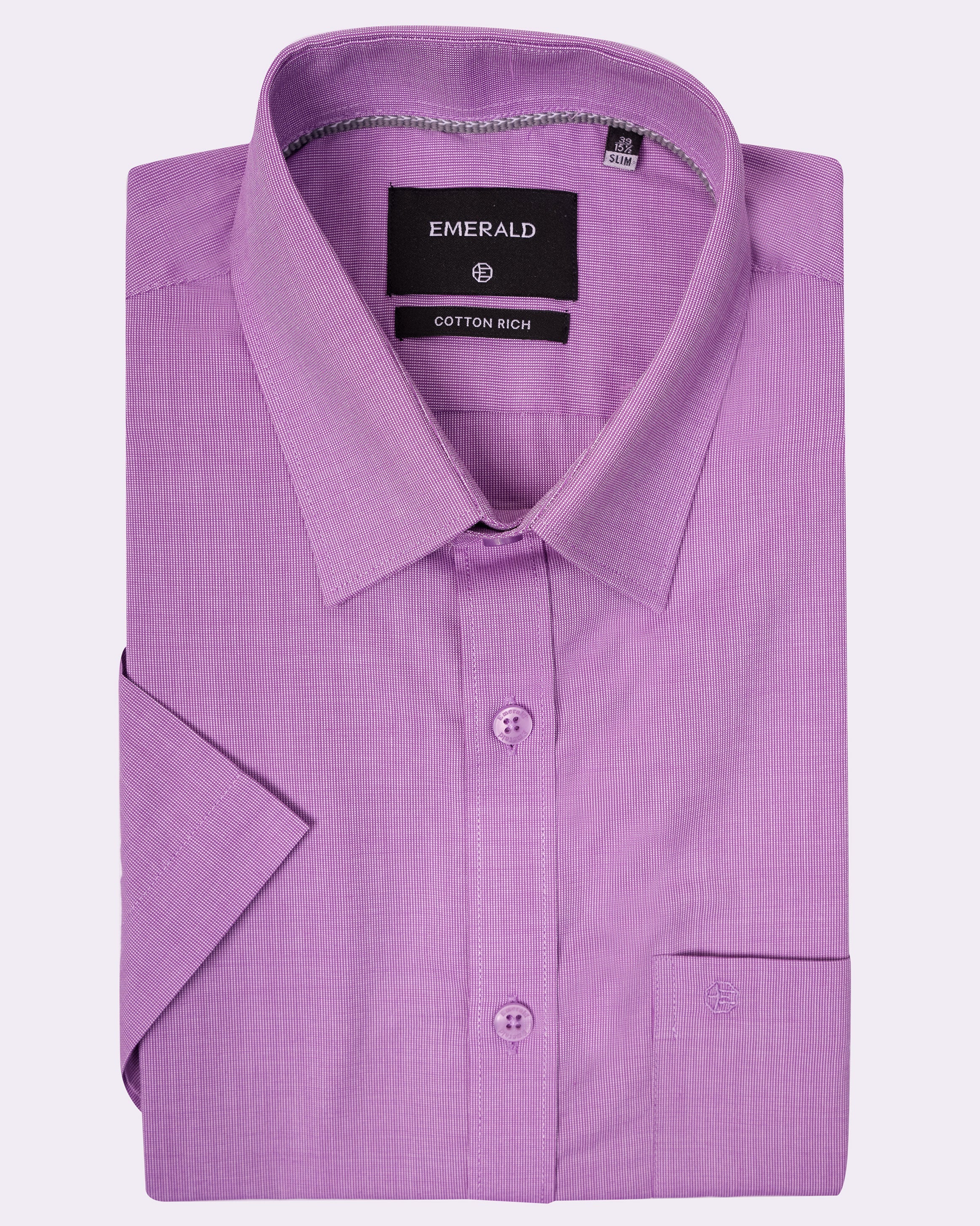 Emerald Corporate Tril A Fil Slim Fit - Medium Violet