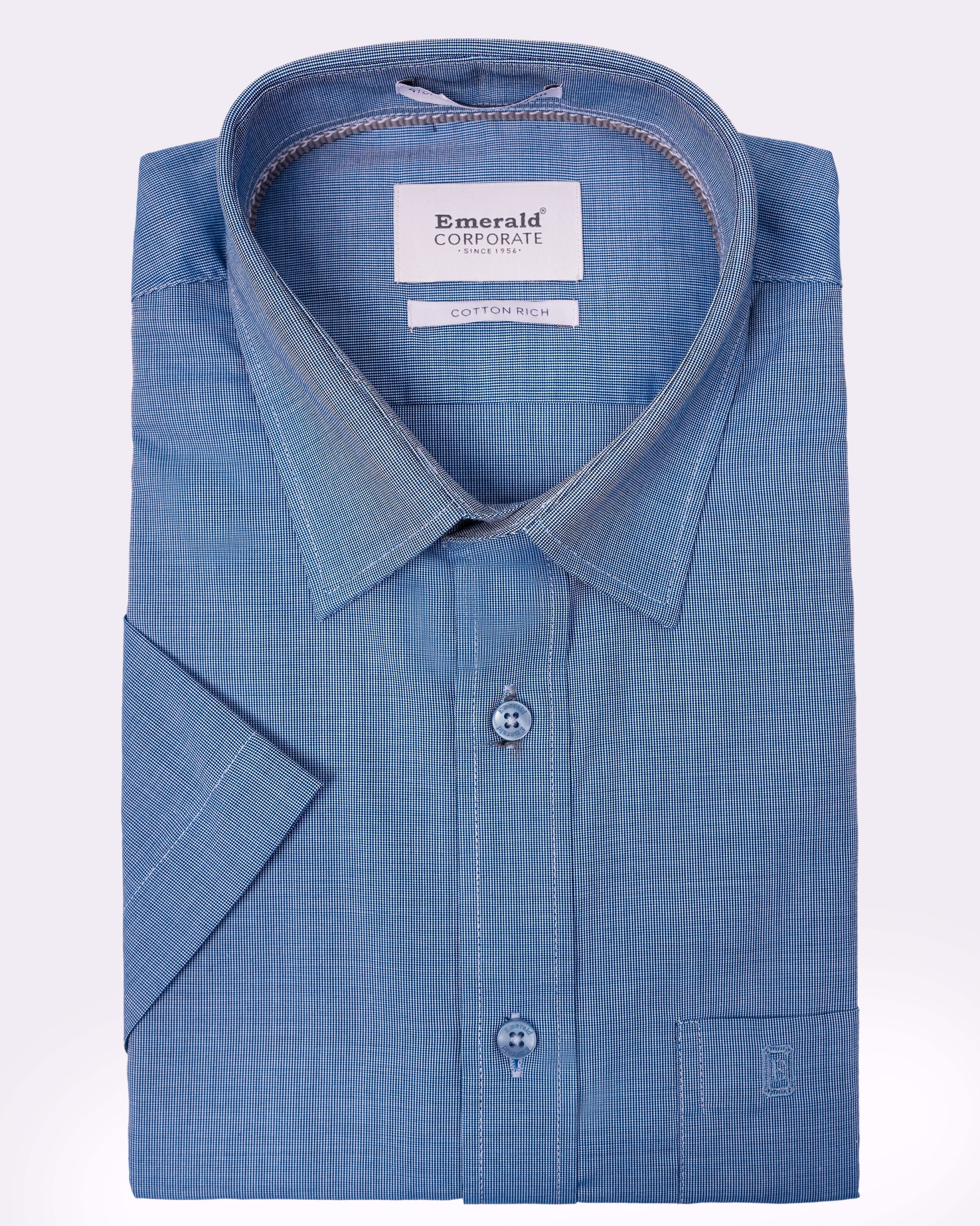 Emerald Corporate Tril A Fil Comfort Fit - Brilliant Blue