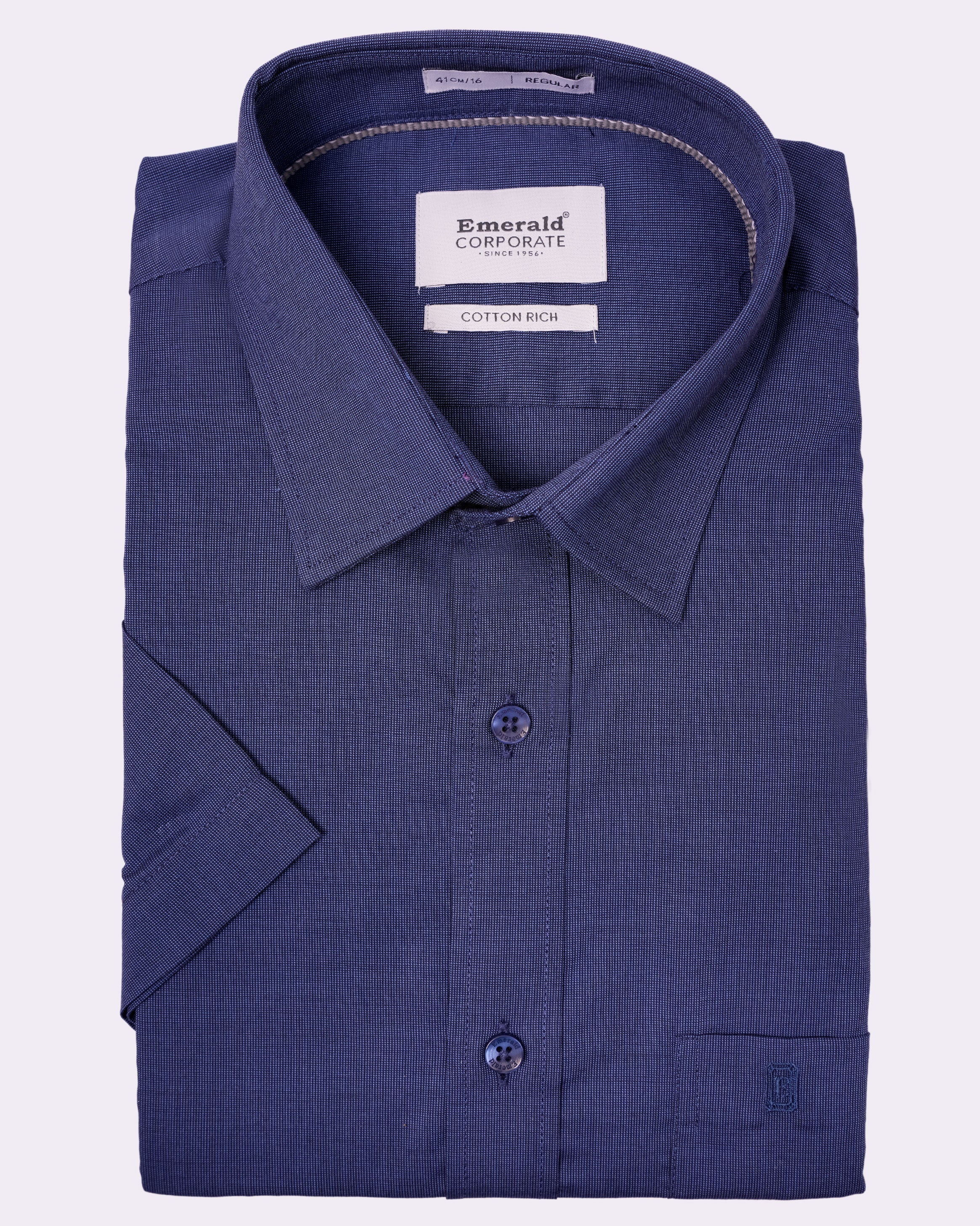 Emerald Corporate Tril A Fil Comfort Fit - Navy