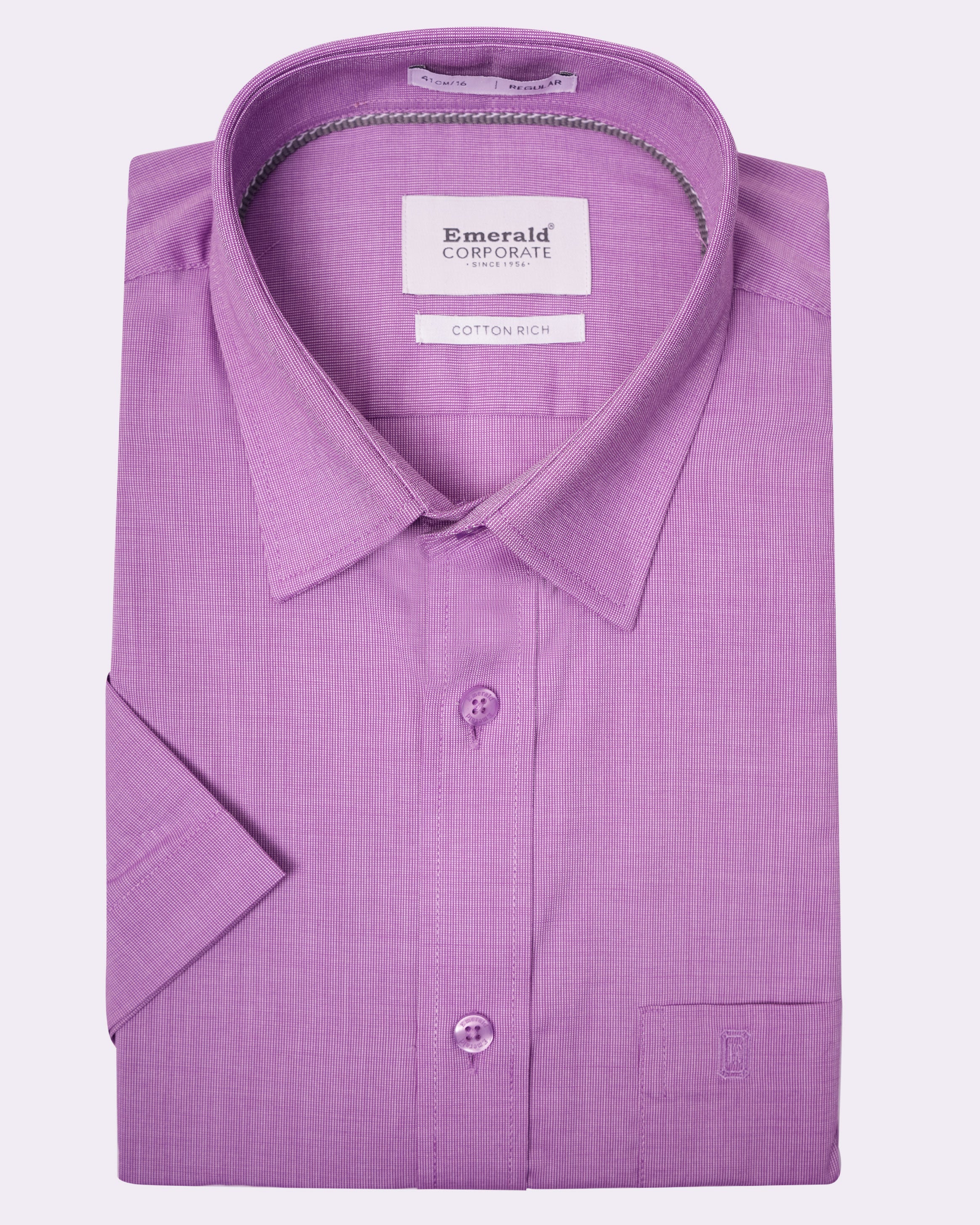 Emerald Corporate Tril A Fil Comfort Fit - Paisley Purple