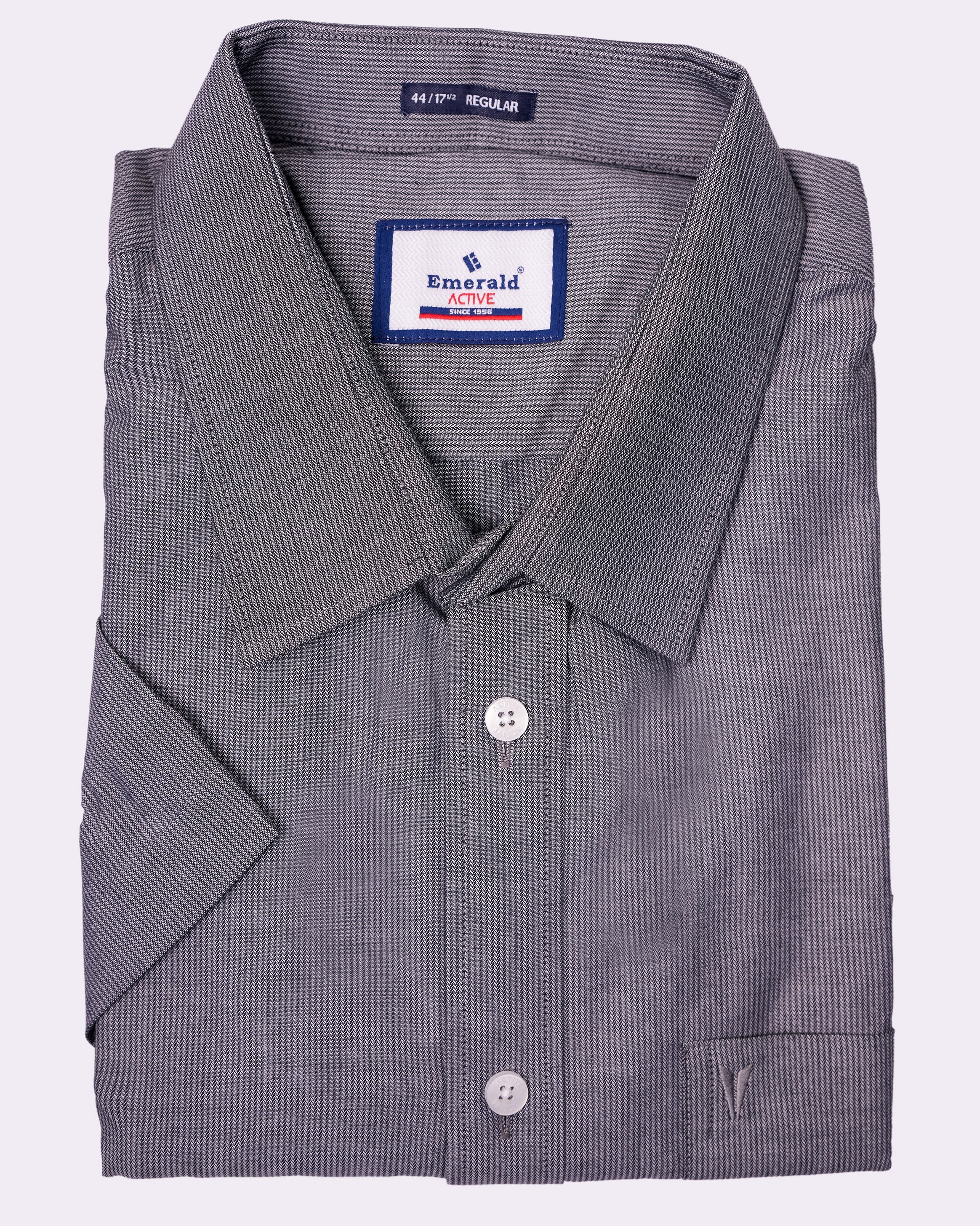 Emerald Active Regular Fit - Steel Grey