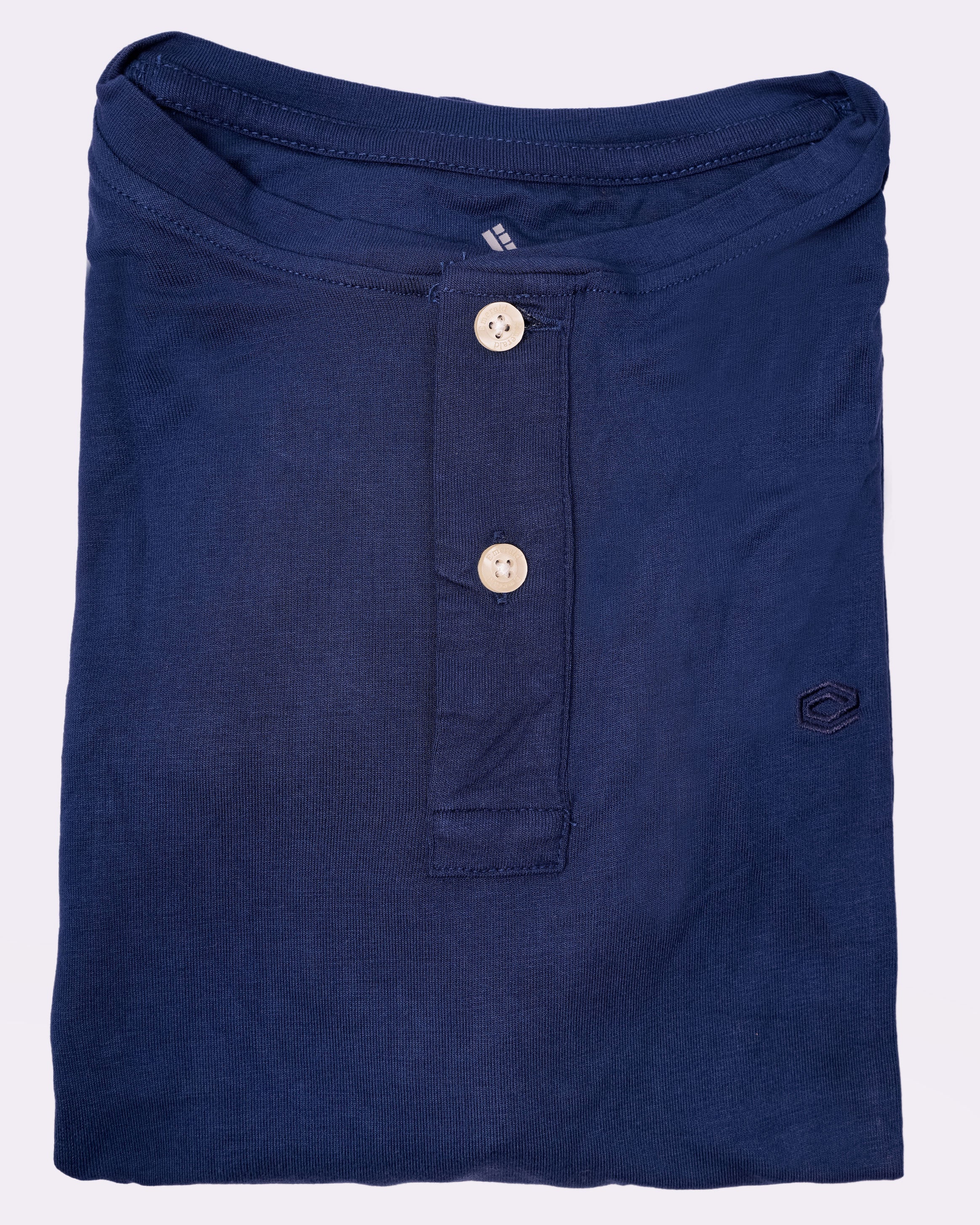 Emerald Plain Slim Fit - Estate Blue