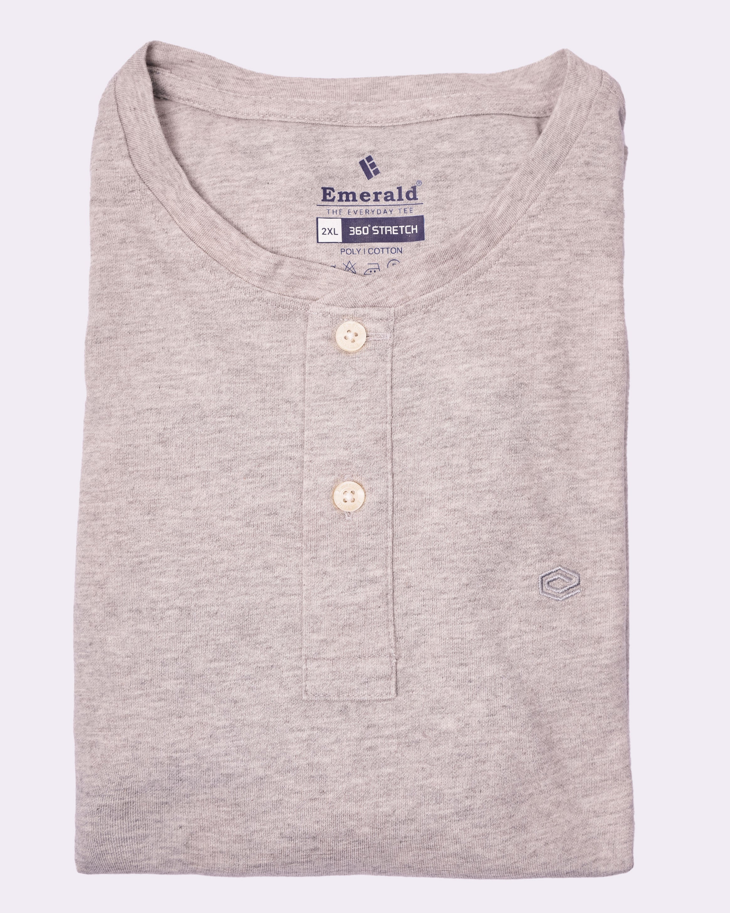 Emerald Plain Slim Fit - Charcoal