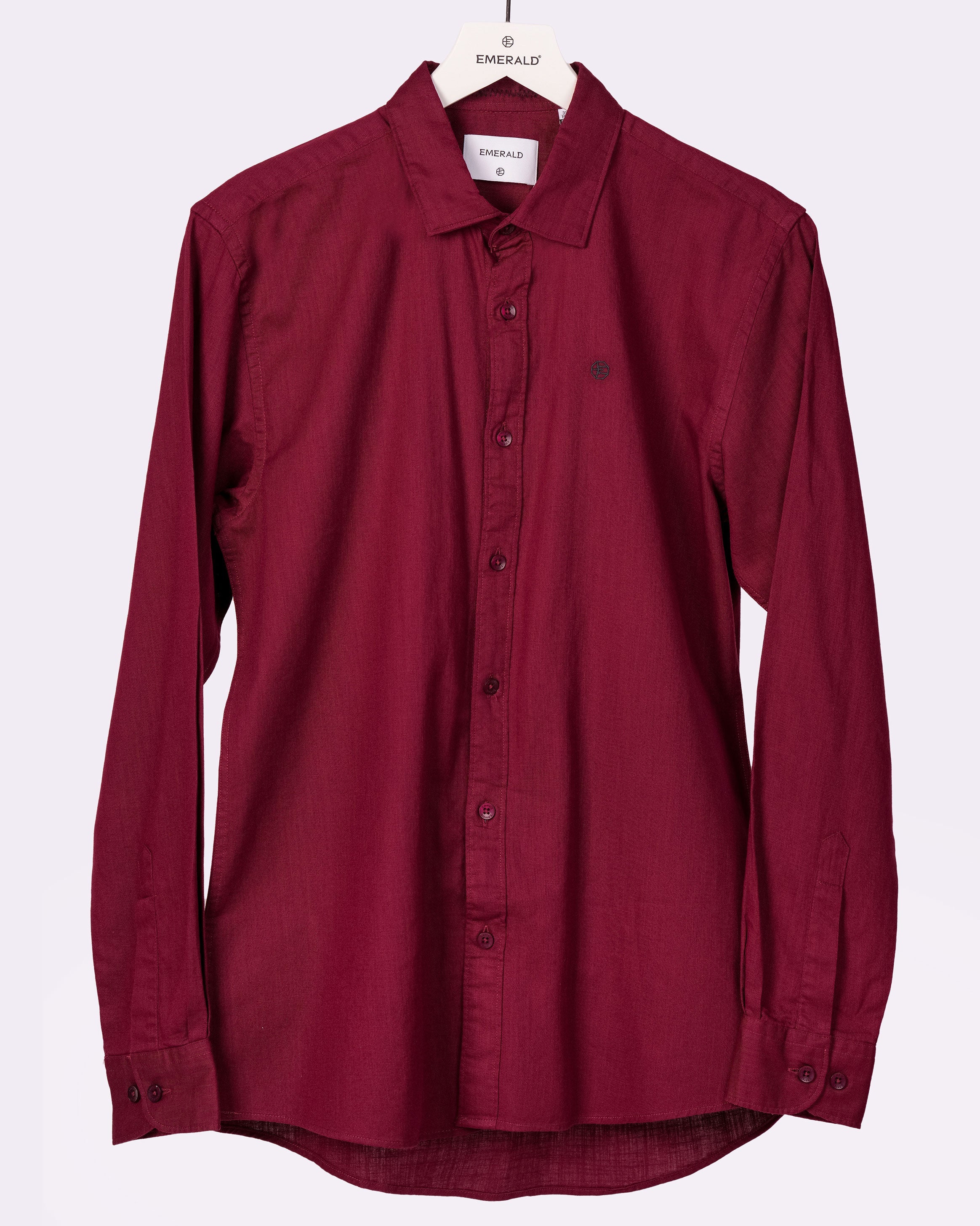 Emerald Casual Plain Slim Fit - Astral Aura