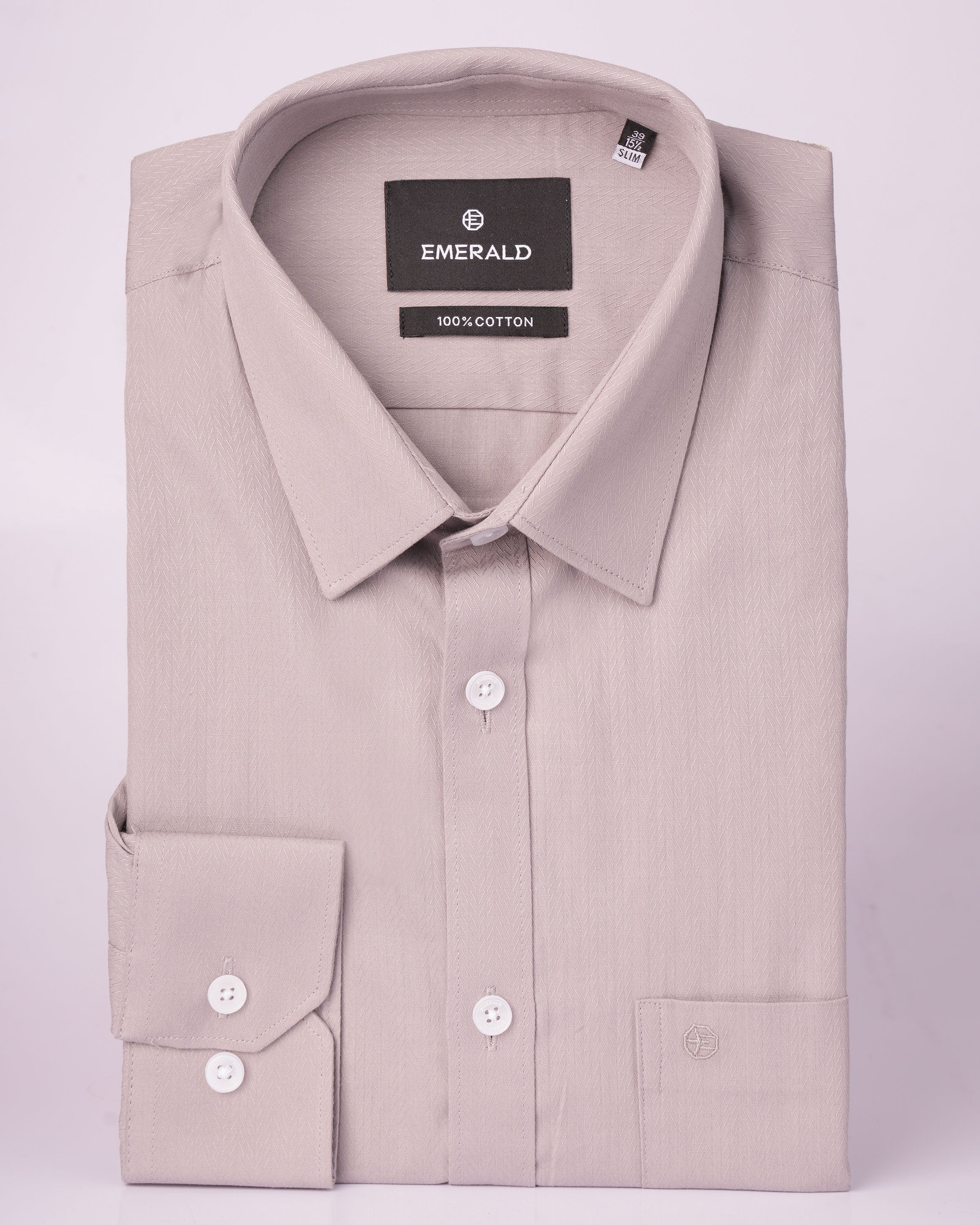 Emerald Formal Dobby Slim Fit - High Rice