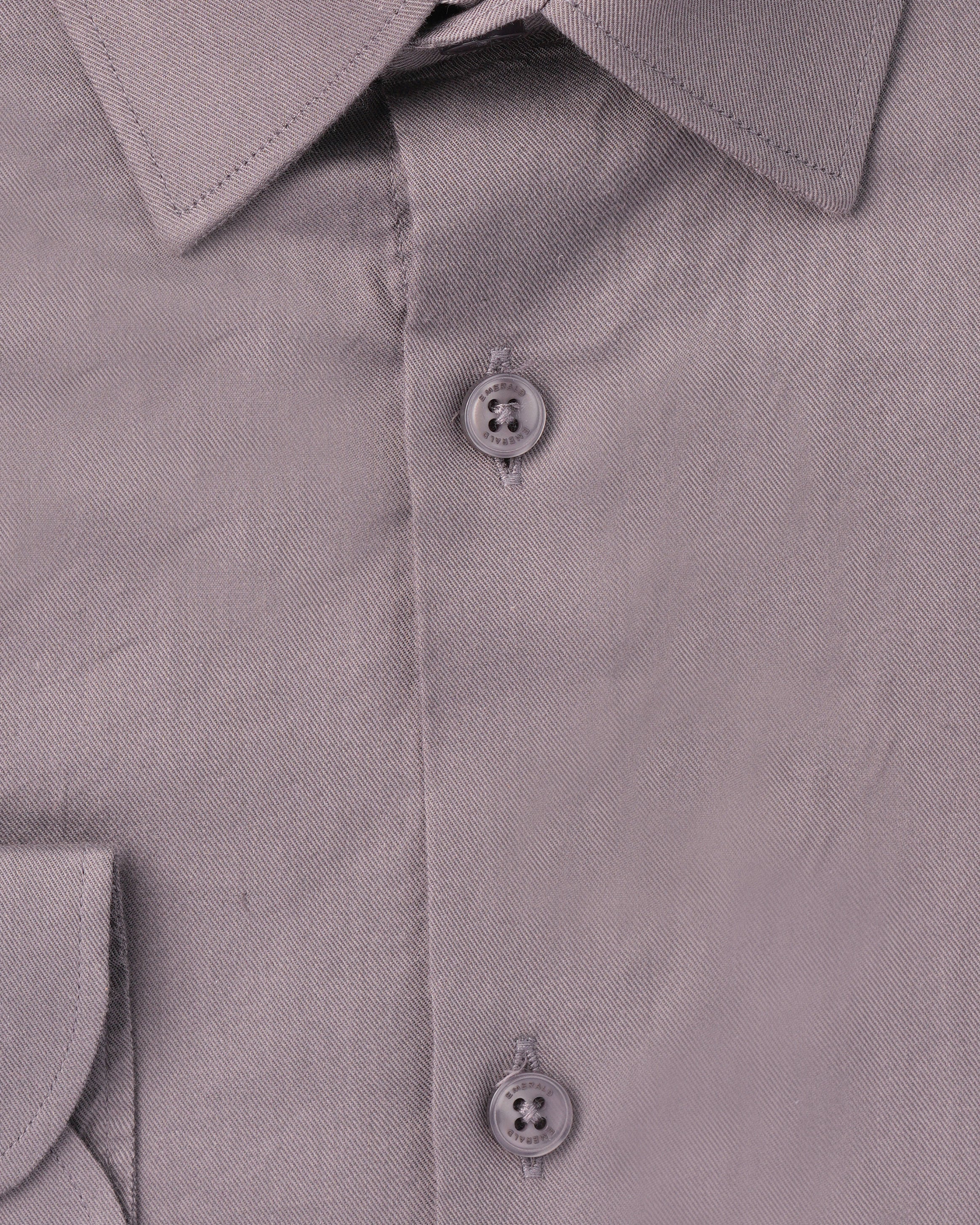 Emerald Evening Plain Slim Fit - Cloud Burst