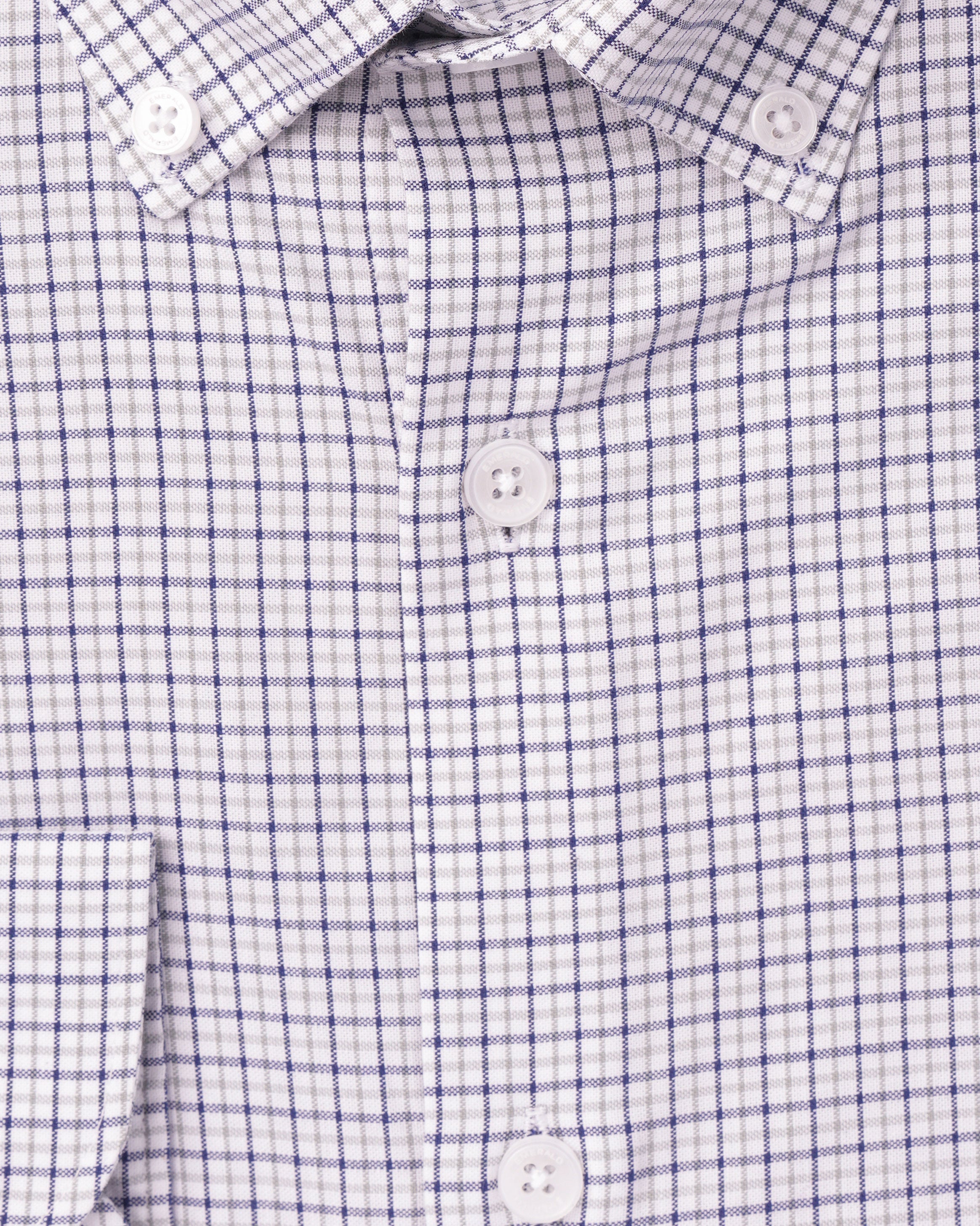 Emerald Formal Checks Slim Fit - Green Meadow