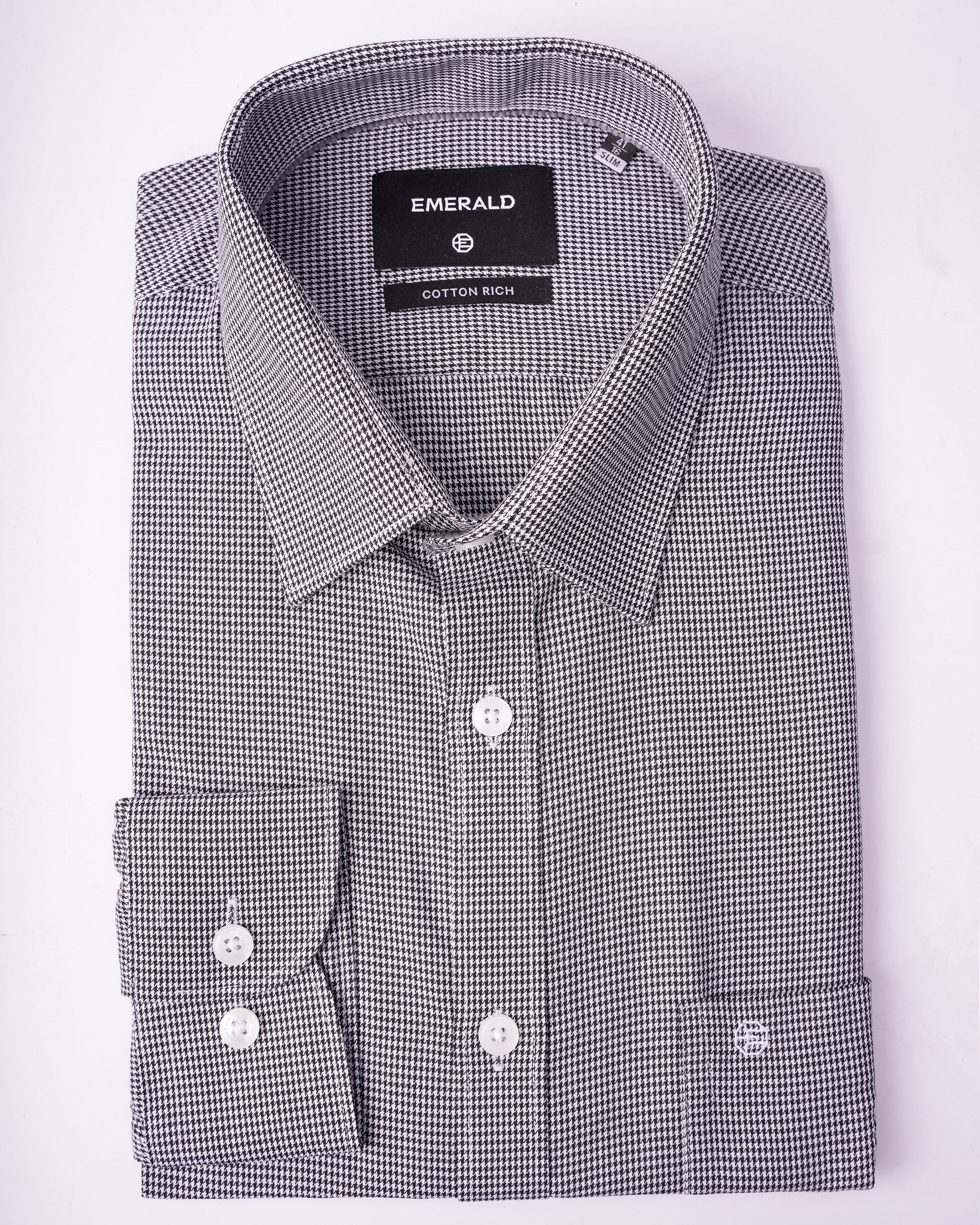 EMERALD CORPORATE SLIM FS-BLACK