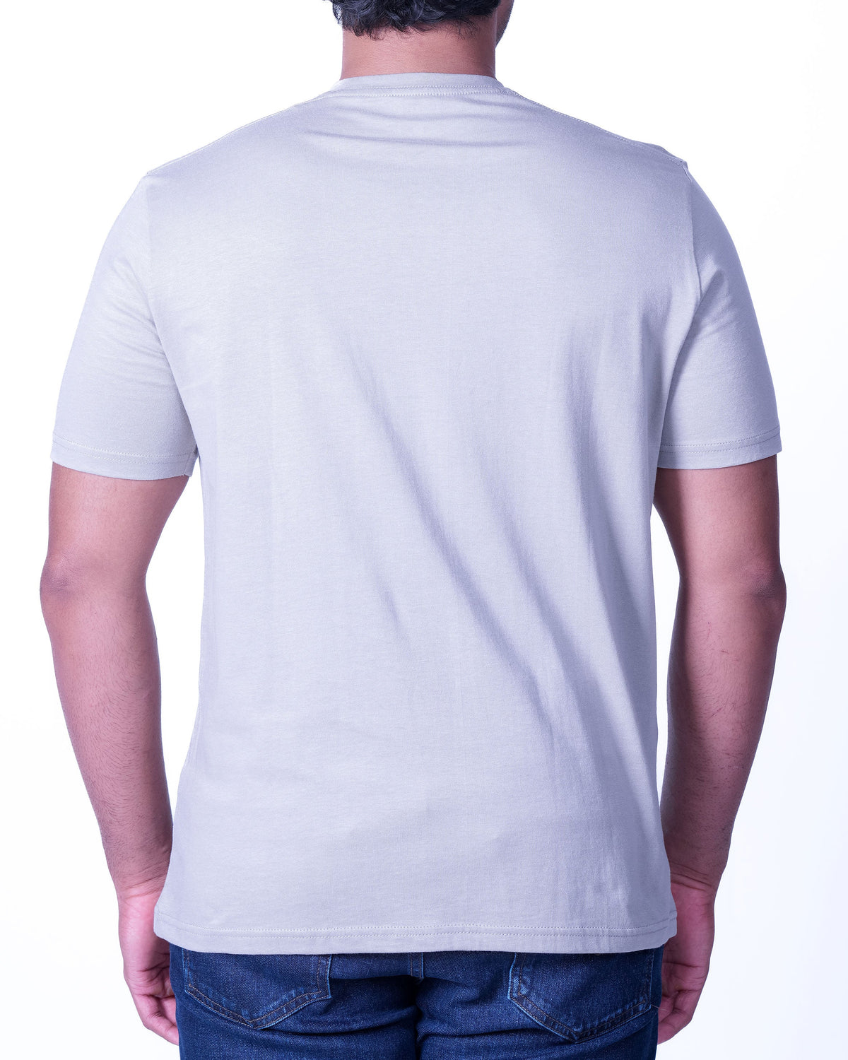 Emerald Crew Neck Plain Slim Fit - High Rice