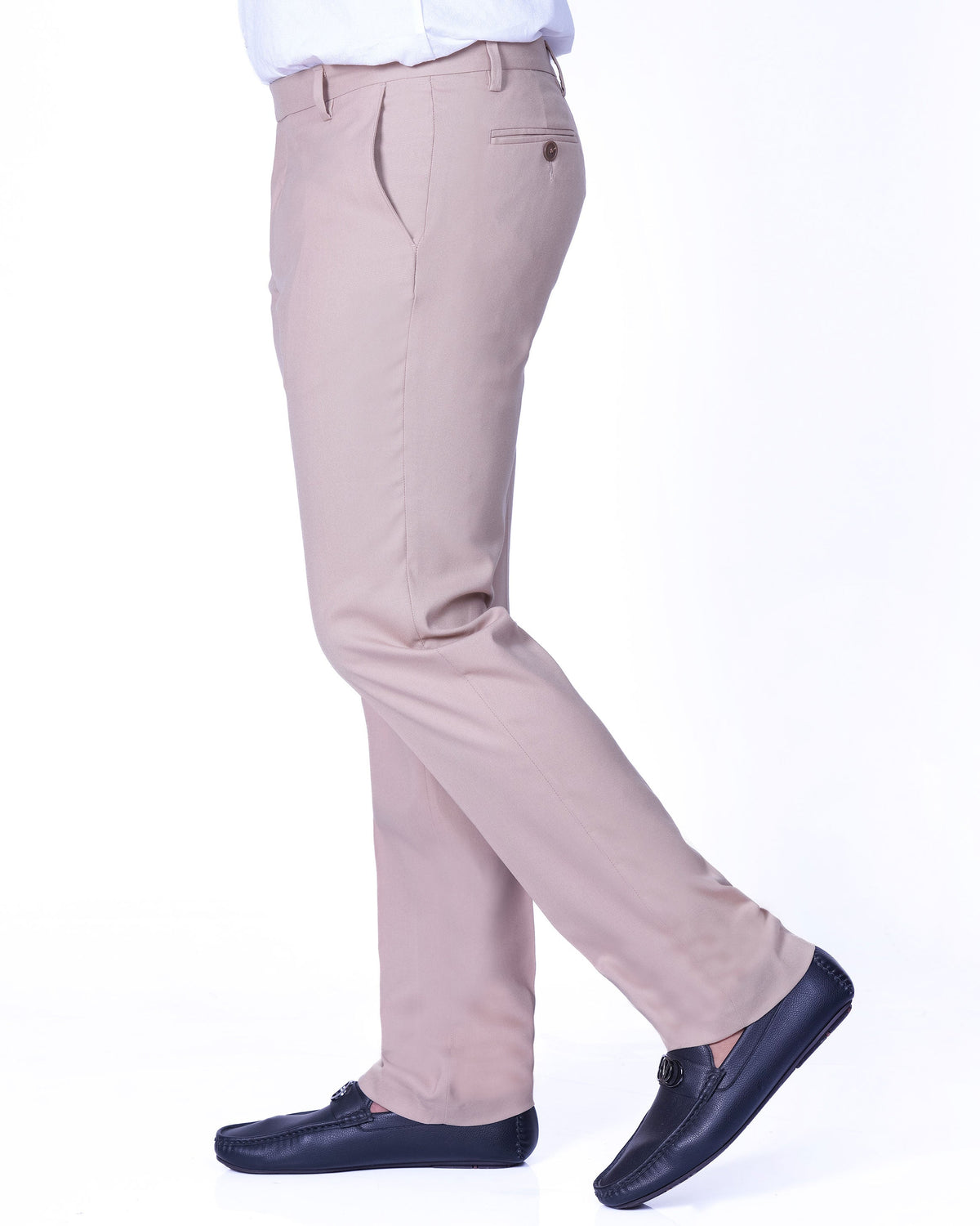 Emerald Formal Trouser Regular Fit - Cream