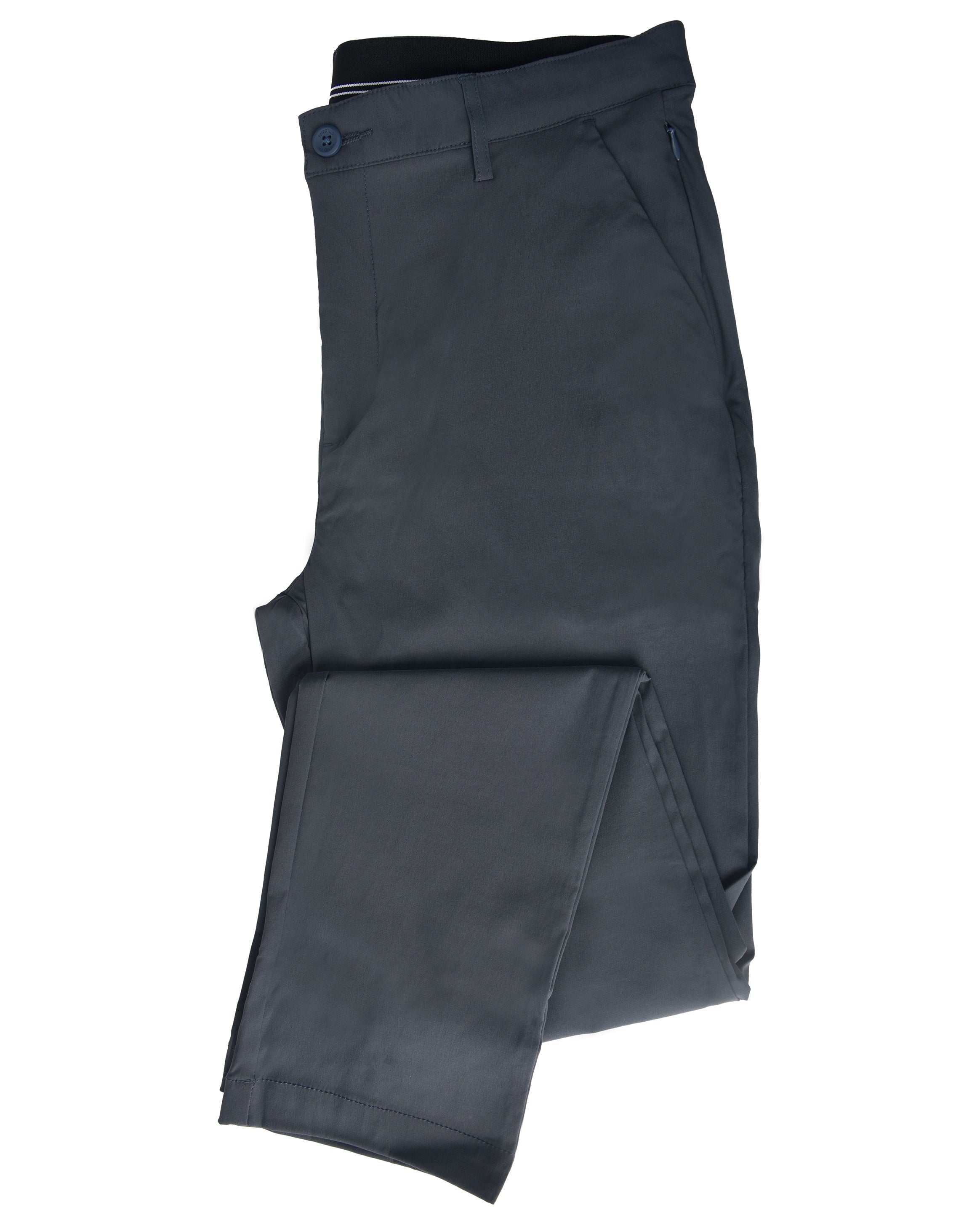 Emerald Utilitech Chino Plain Slim Fit-Moonless Night