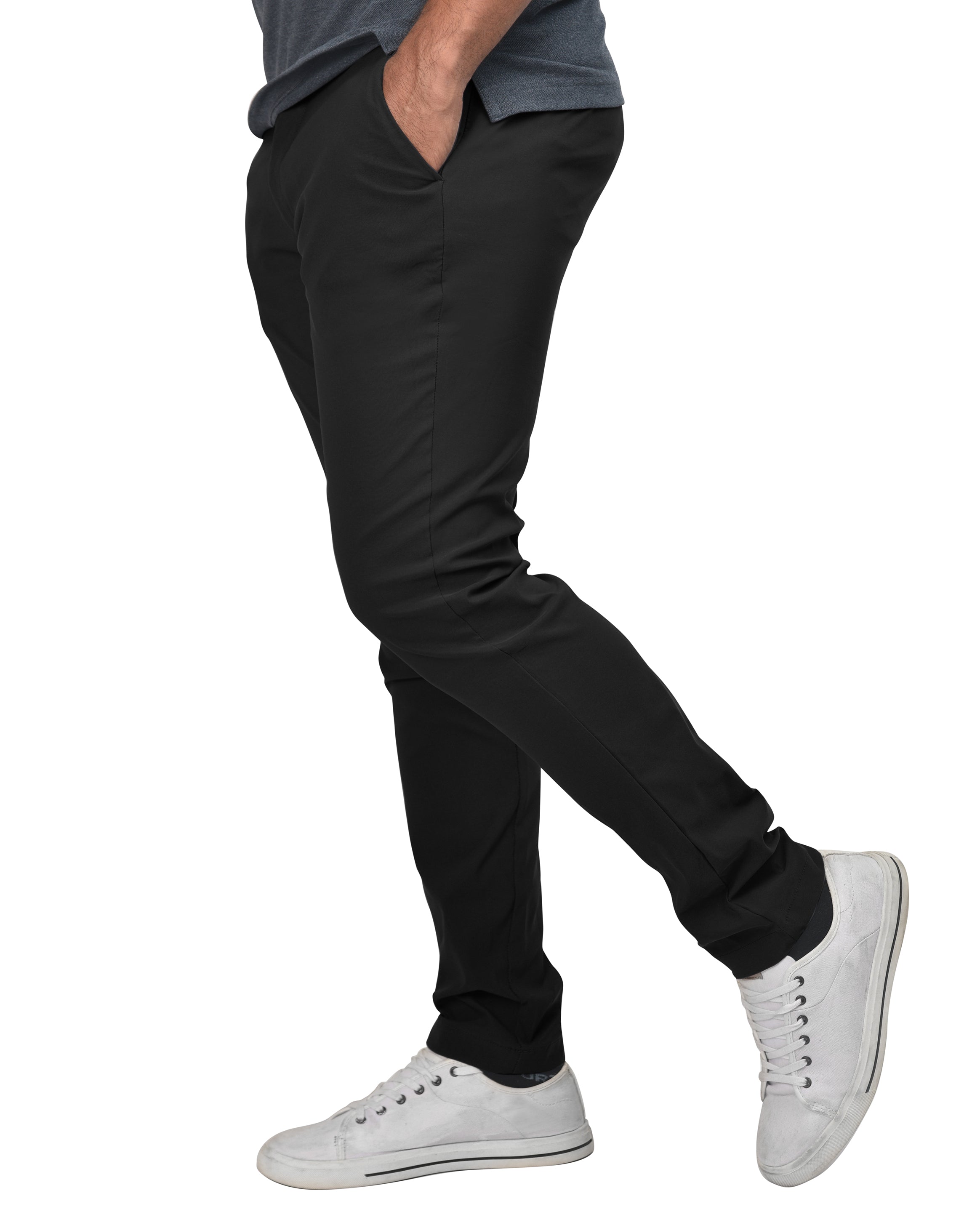 Emerald Utilitech Chino Plain Slim Fit-Nine Iron