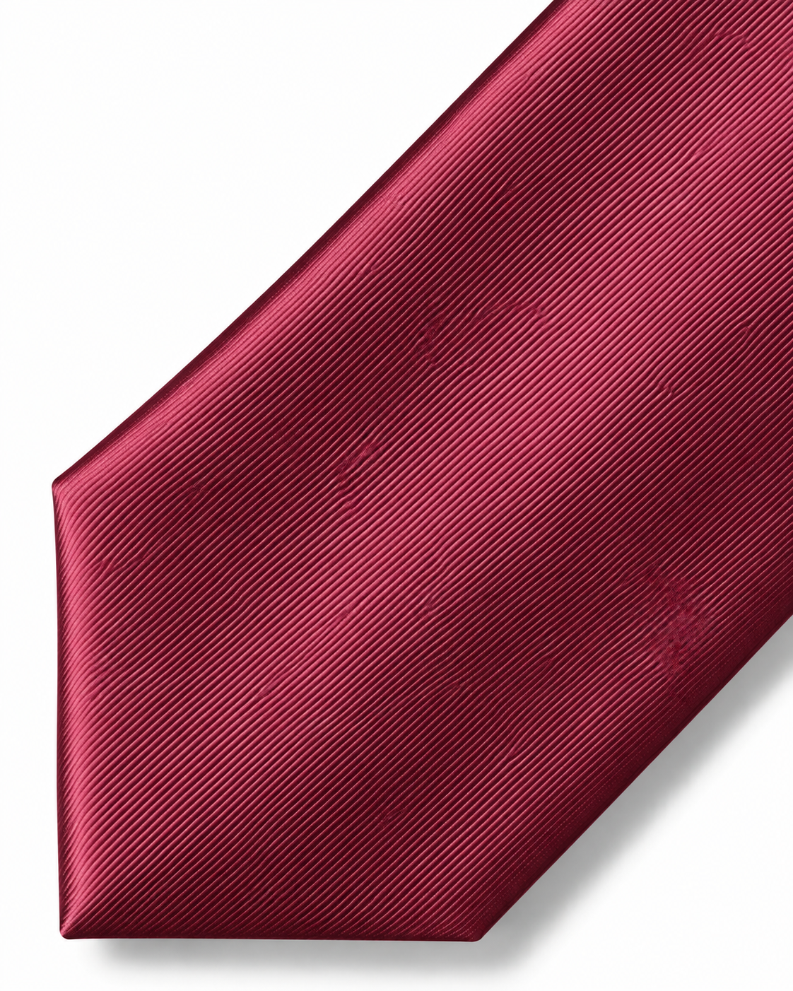 Burgundy Wine Microfiber Tie