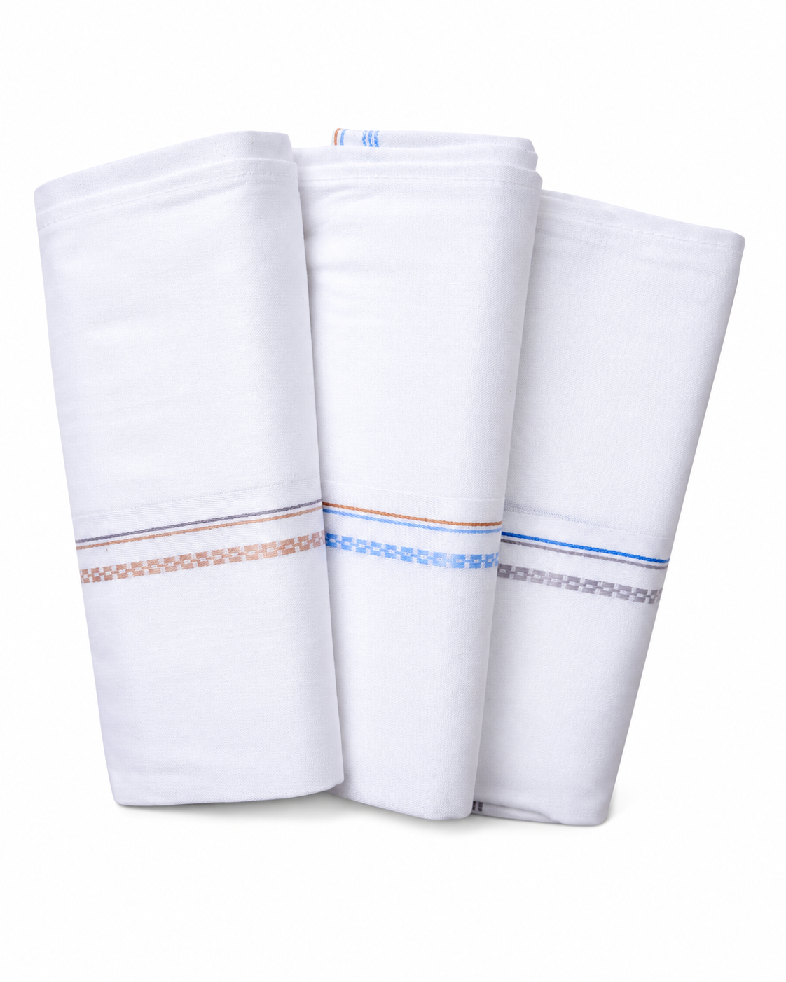 Men’s White Handkerchiefs – 3 Pack