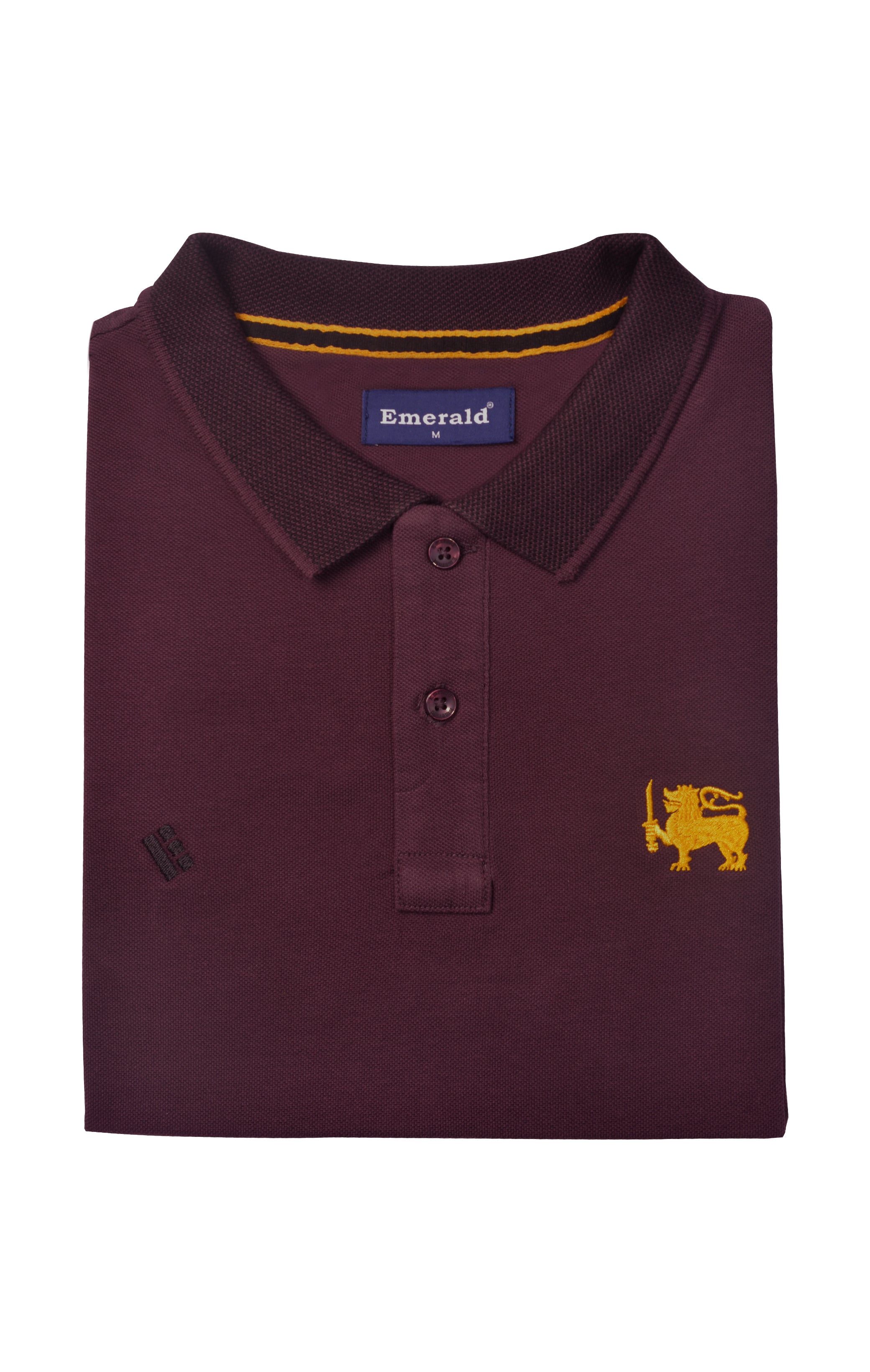 Lion's Pride Polo - Brown Port