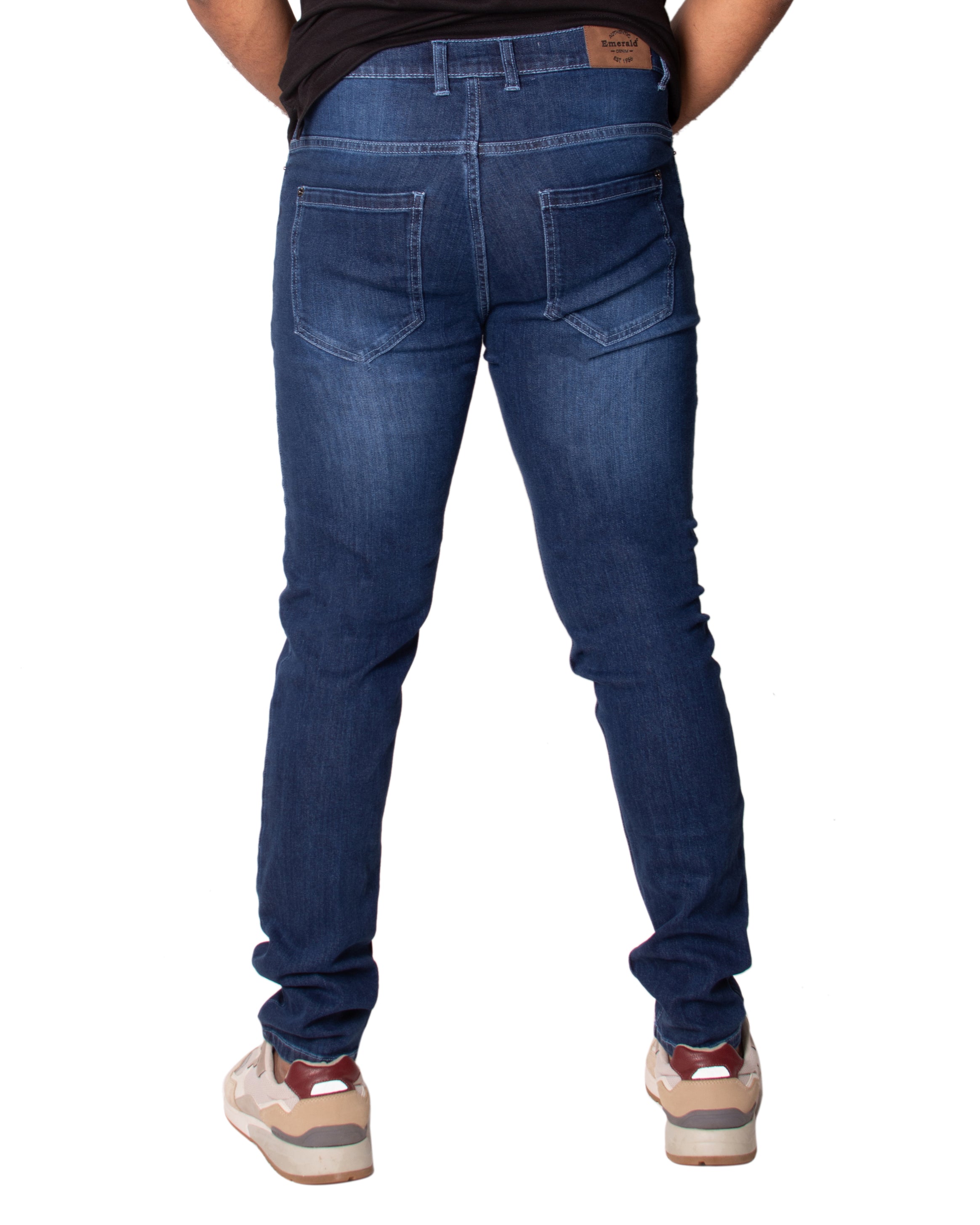 Denim Plain Slim Fit-Mid Wash