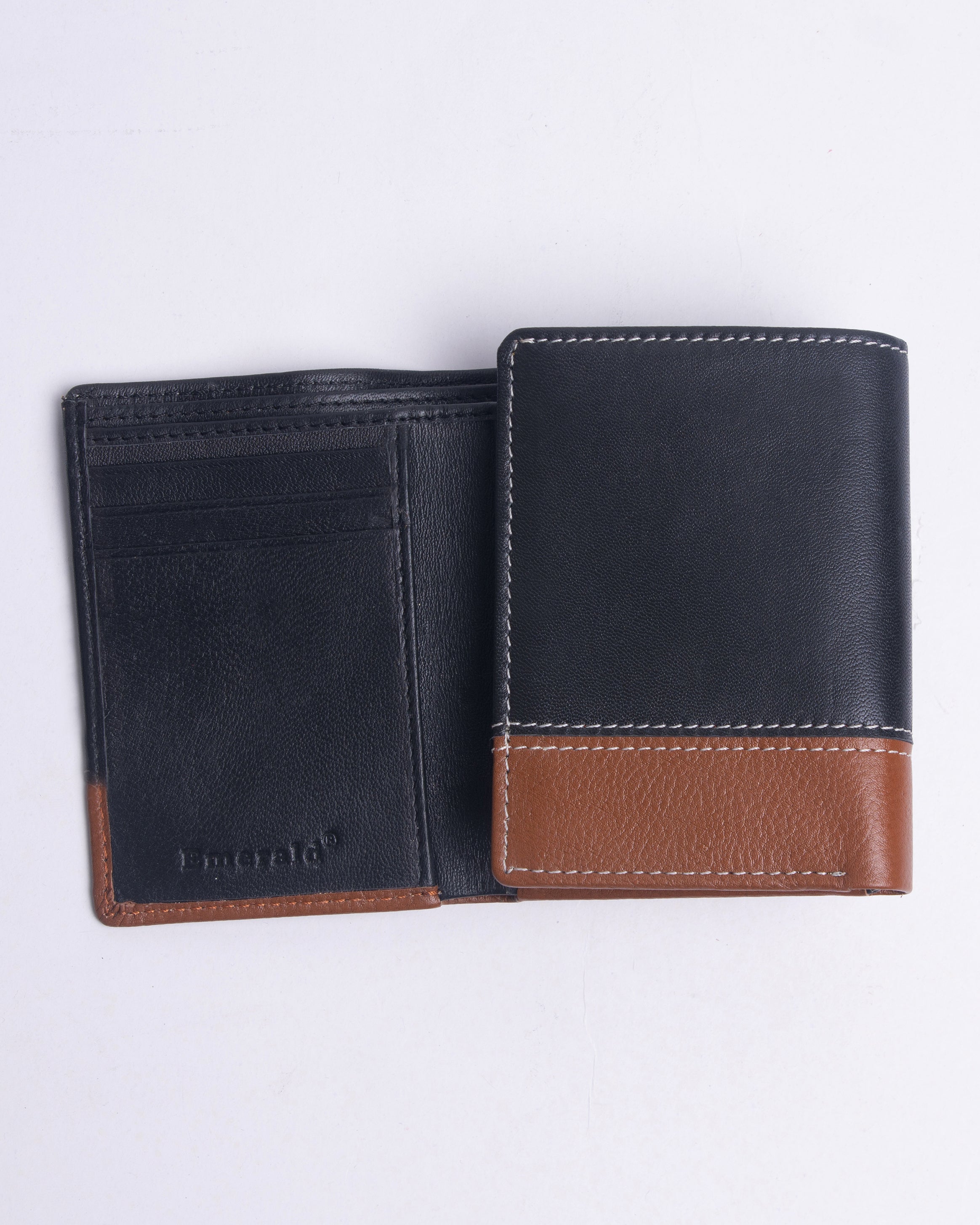 Emerald Wallet-Black/Brown
